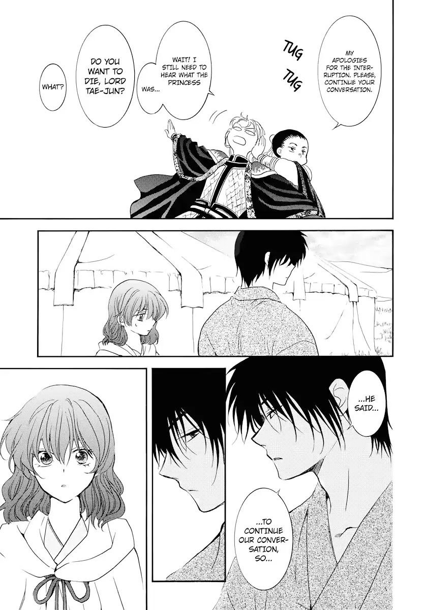 Akatsuki no Yona Chapter 177 page 8 - Chapter 177: I Mean, I Heard You