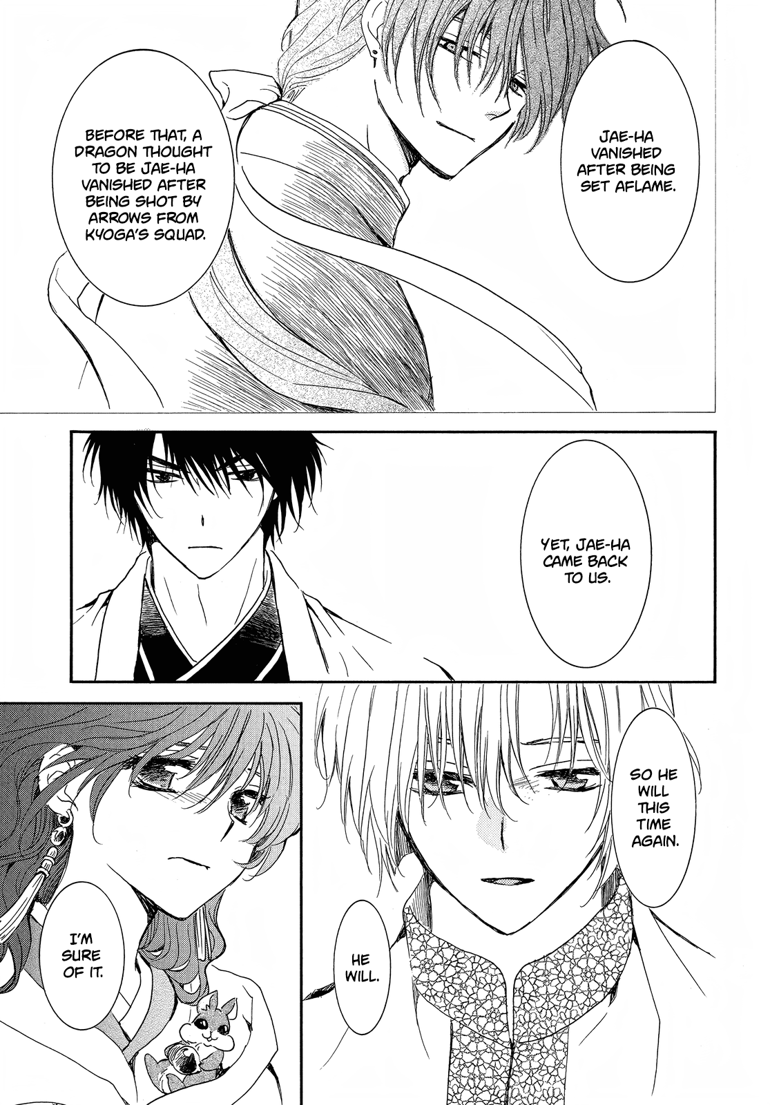 Akatsuki no Yona Chapter 247 page 22 - Chapter 247: A faint light