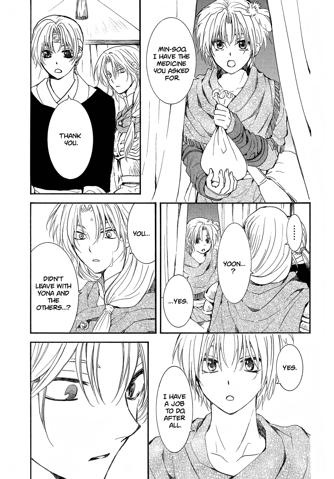 Akatsuki no Yona Chapter 247 page 28 - Chapter 247: A faint light