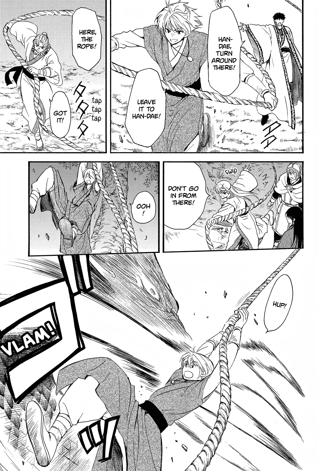 Akatsuki no Yona Chapter 249 page 8 - Chapter 249: Hold it together