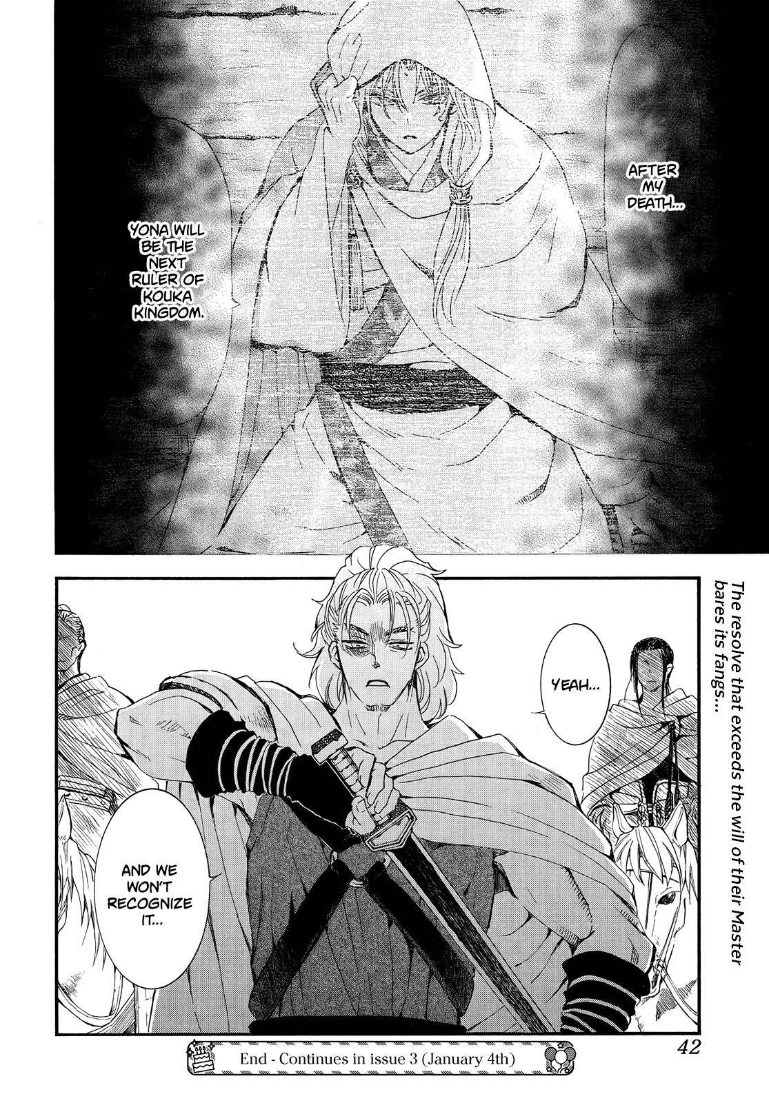 Akatsuki no Yona Chapter 251 page 32 - Chapter 251: Divide