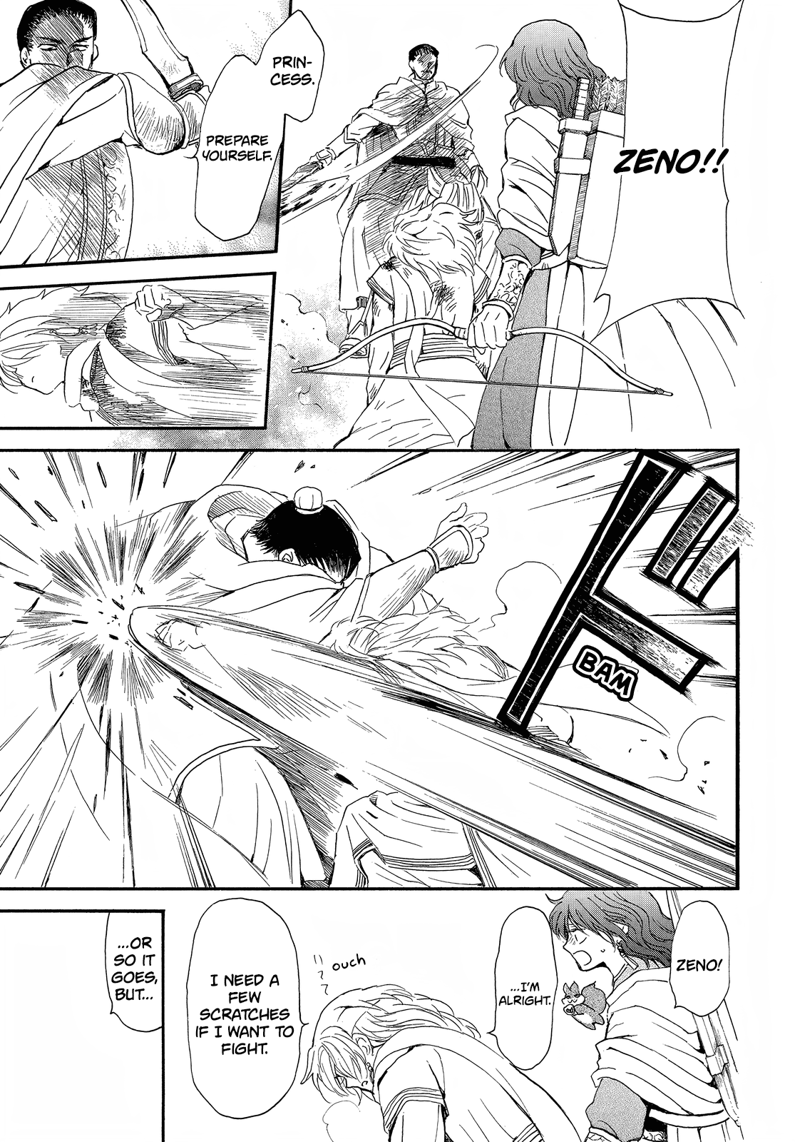 Akatsuki no Yona Chapter 252 page 14 - Chapter 252: Even if I can't turn back