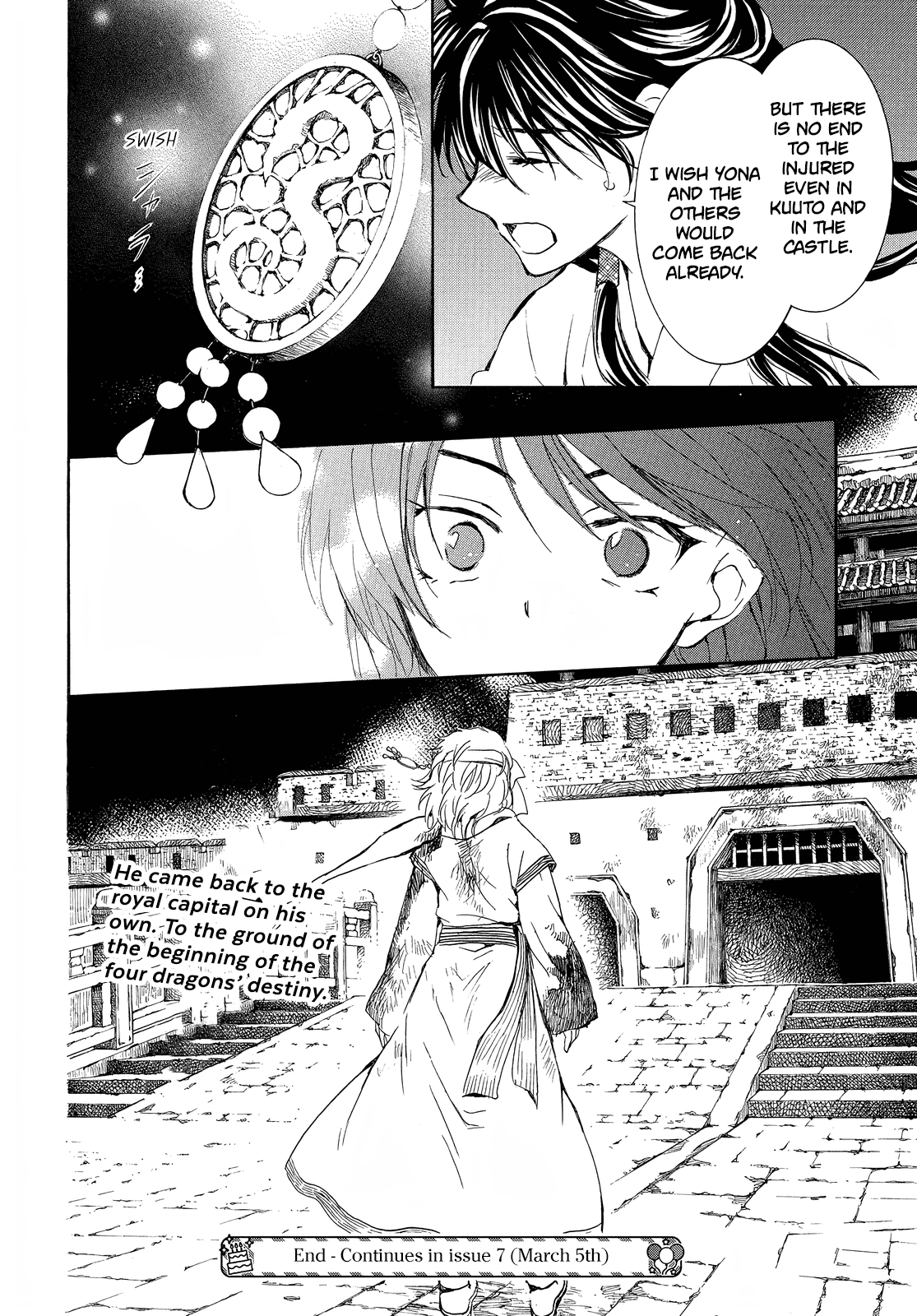 Akatsuki no Yona Chapter 254 page 31 - Chapter 254: If I can never see you again
