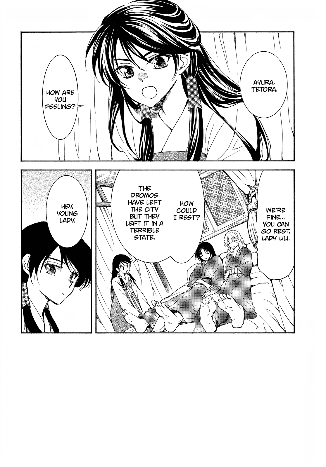 Akatsuki no Yona Chapter 255 page 3 - Chapter 255: What was it we last talked about?