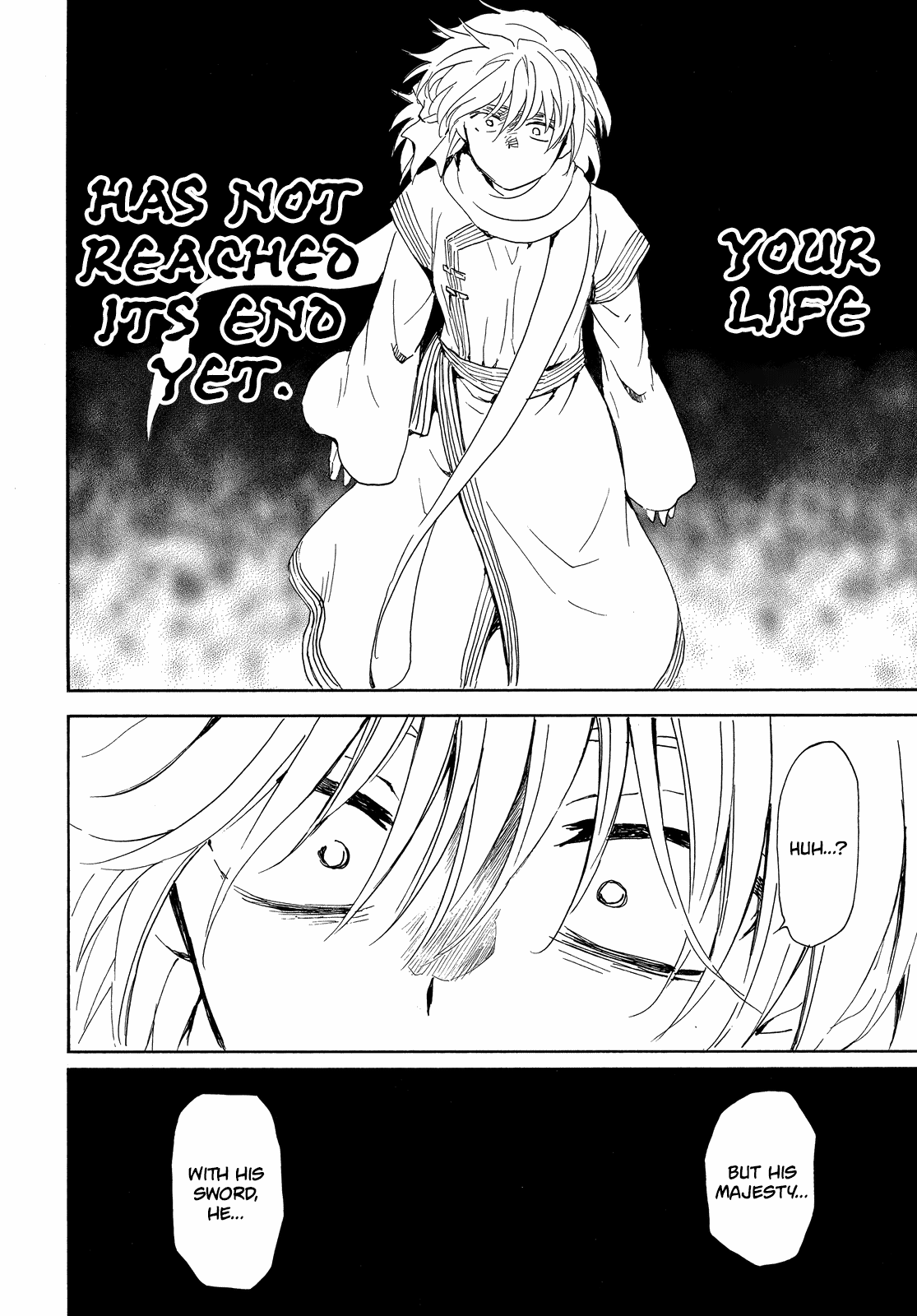 Akatsuki no Yona Chapter 256 page 10 - Chapter 256: The one who wishes to live, and the one who pleads to die