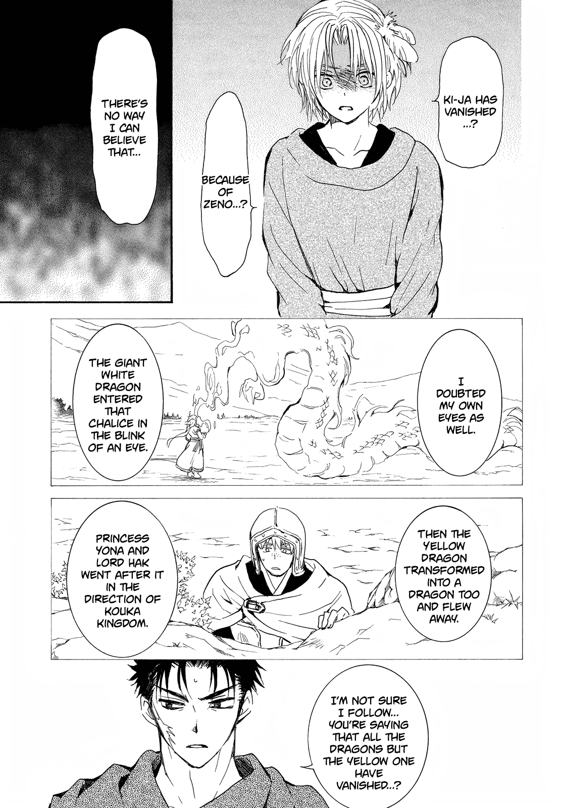 Akatsuki no Yona Chapter 256 page 23 - Chapter 256: The one who wishes to live, and the one who pleads to die