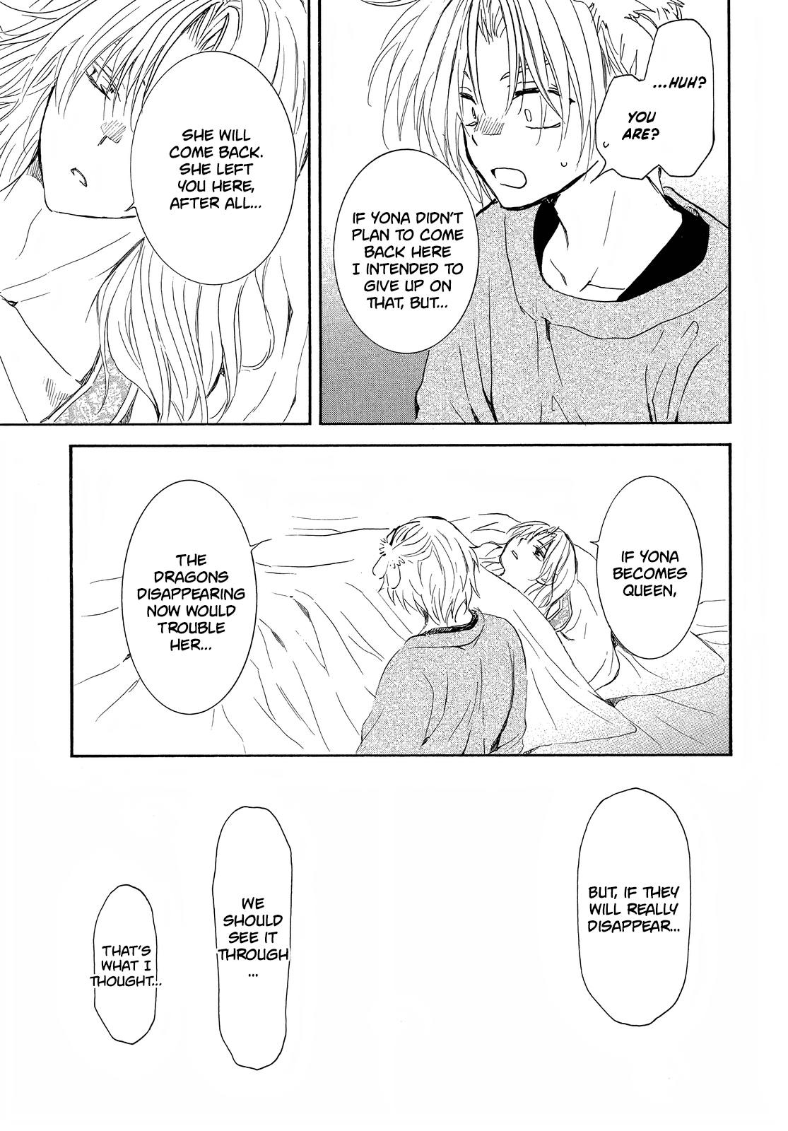 Akatsuki no Yona Chapter 256 page 29 - Chapter 256: The one who wishes to live, and the one who pleads to die