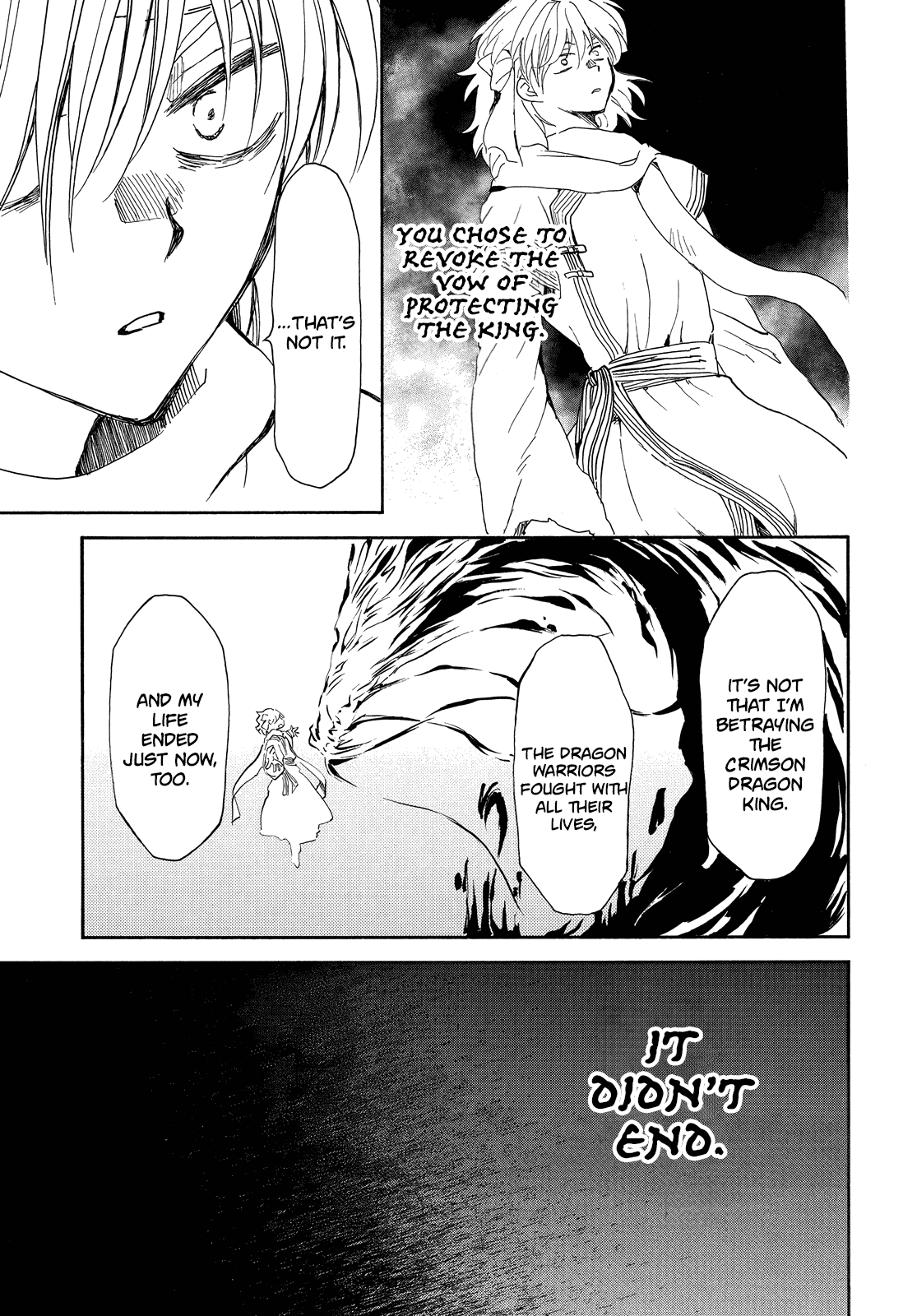 Akatsuki no Yona Chapter 256 page 9 - Chapter 256: The one who wishes to live, and the one who pleads to die