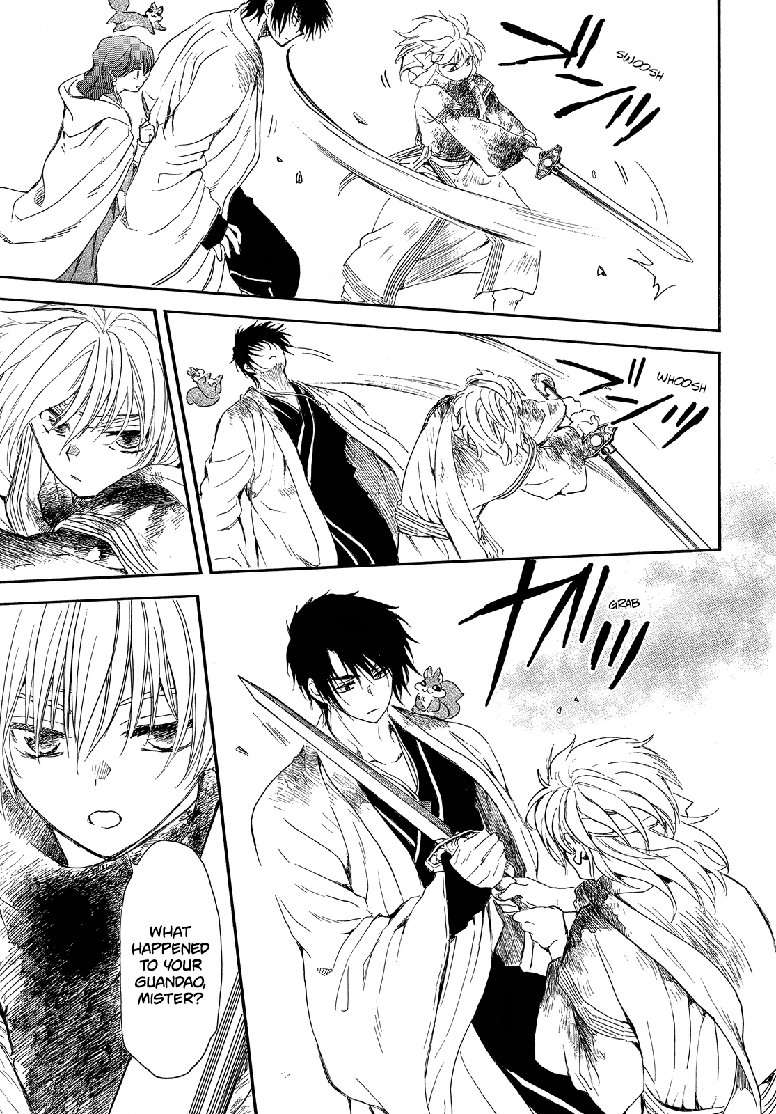 Akatsuki no Yona Chapter 259 page 14 - Chapter 259: A dull sword