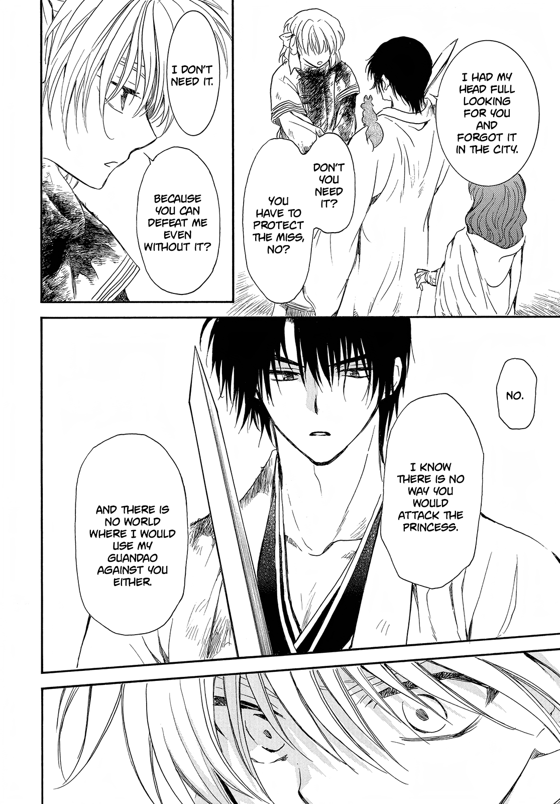 Akatsuki no Yona Chapter 259 page 15 - Chapter 259: A dull sword