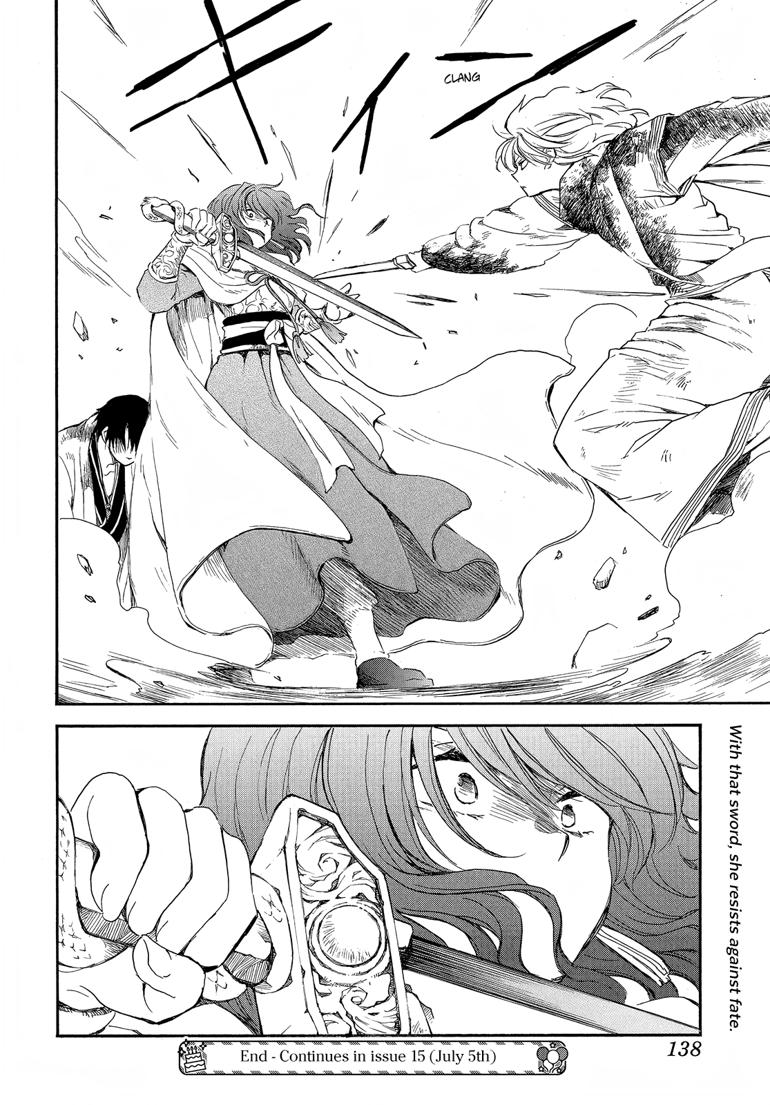 Akatsuki no Yona Chapter 259 page 30 - Chapter 259: A dull sword