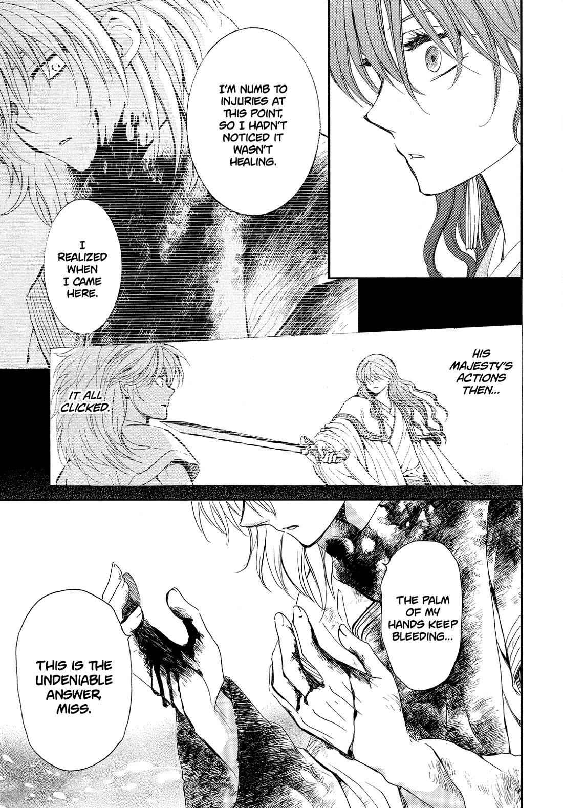 Akatsuki no Yona Chapter 260 page 22 - Chapter 260: The words I didn't want to say