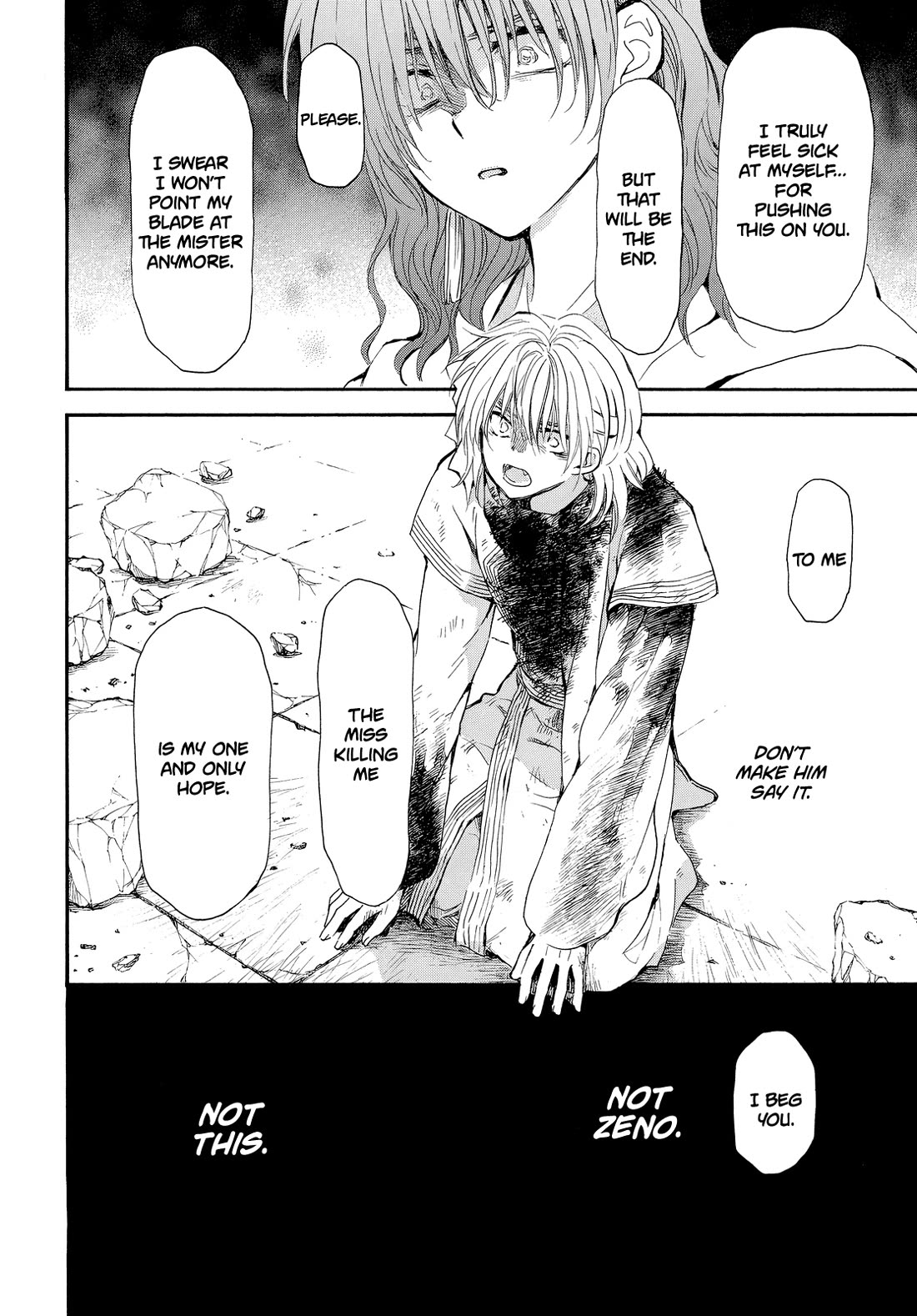 Akatsuki no Yona Chapter 260 page 25 - Chapter 260: The words I didn't want to say