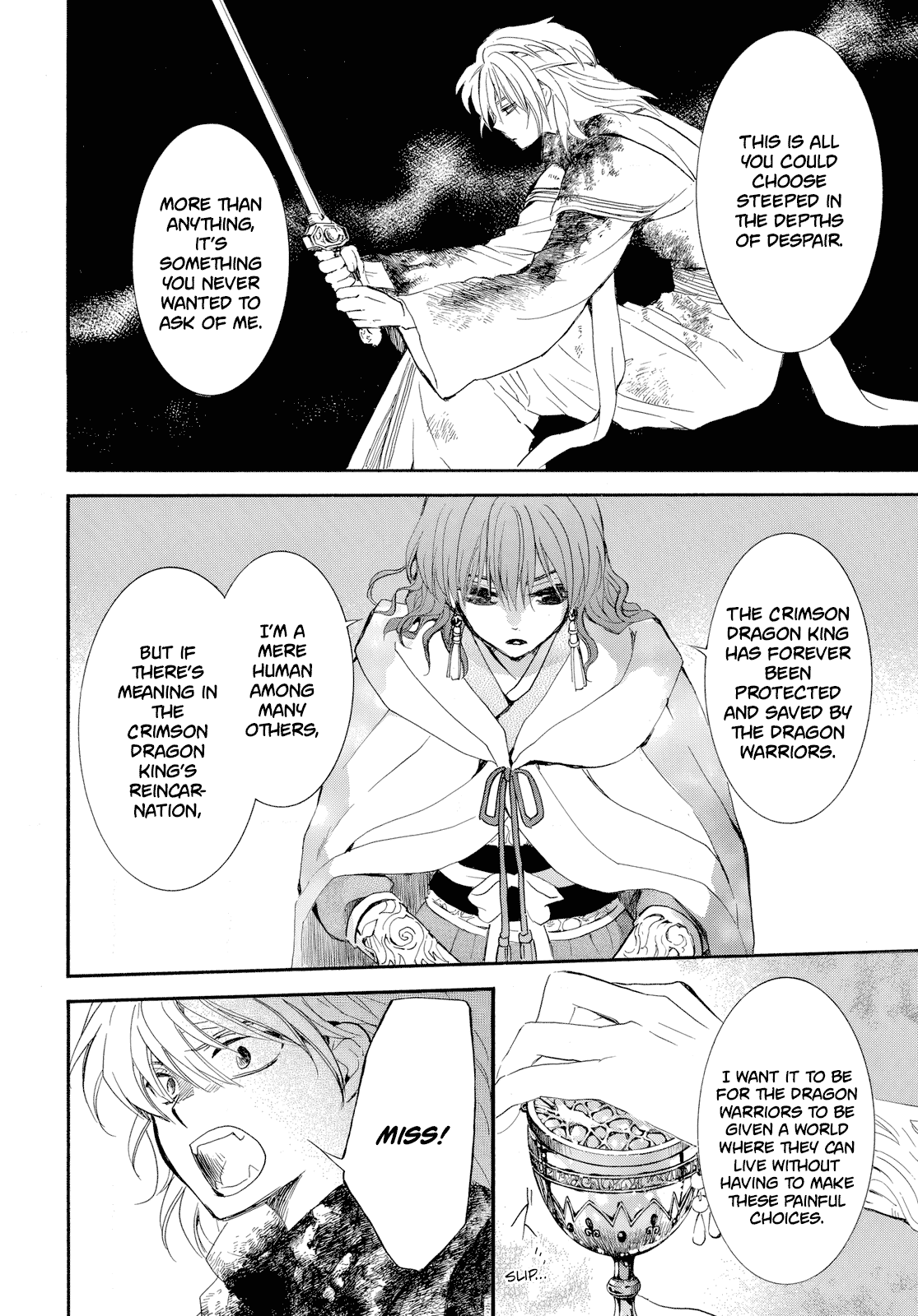 Akatsuki no Yona Chapter 261 page 10 - Chapter 261: Darnkess falls