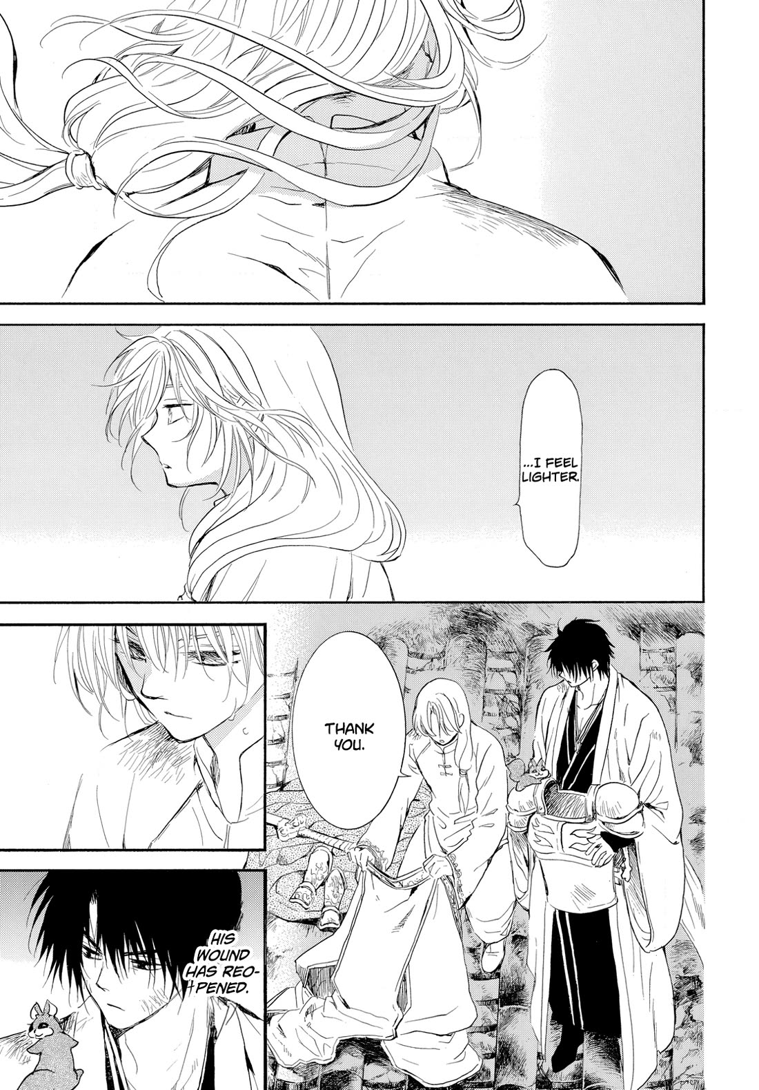 Akatsuki no Yona Chapter 262 page 18 - Chapter 262: Disheveled castle visitors