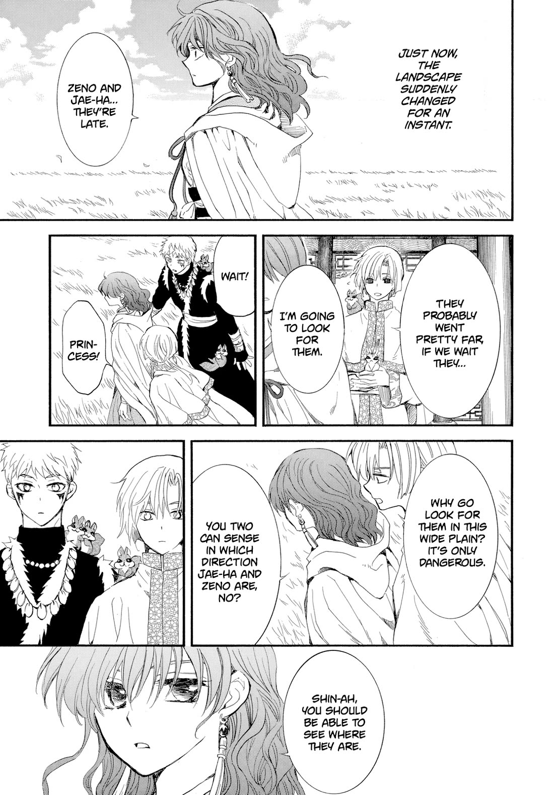 Akatsuki no Yona Chapter 263 page 22 - Chapter 263: A world without pain