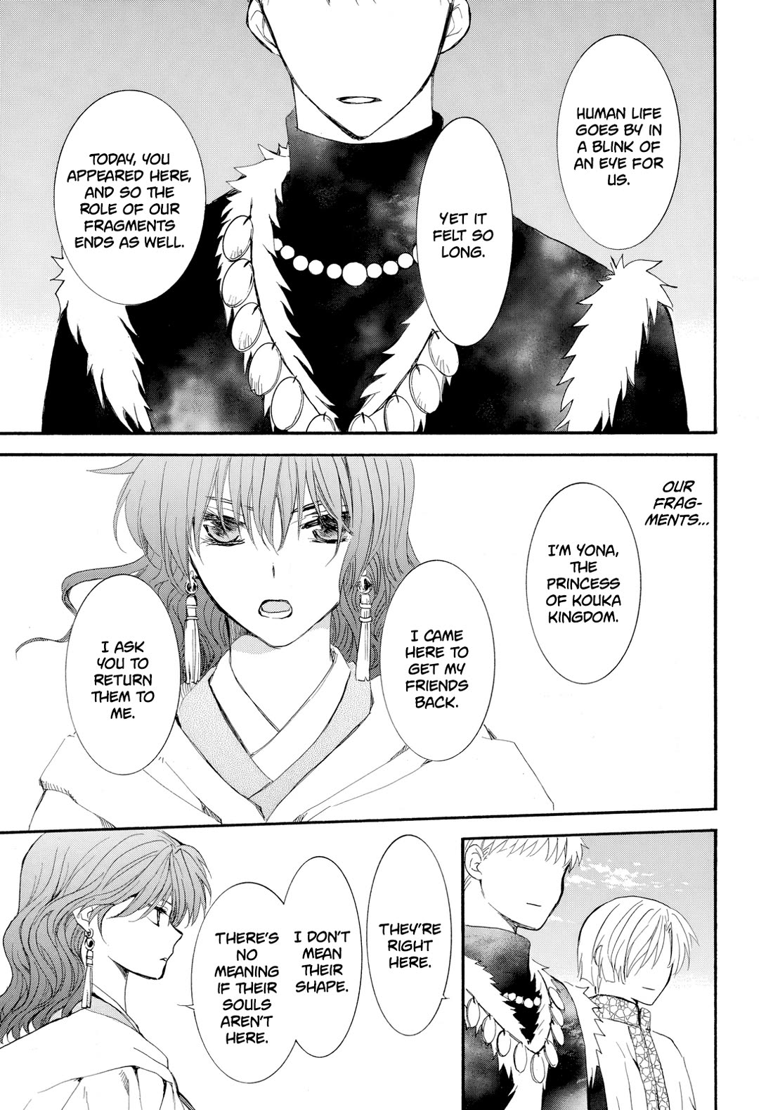 Akatsuki no Yona Chapter 263 page 26 - Chapter 263: A world without pain