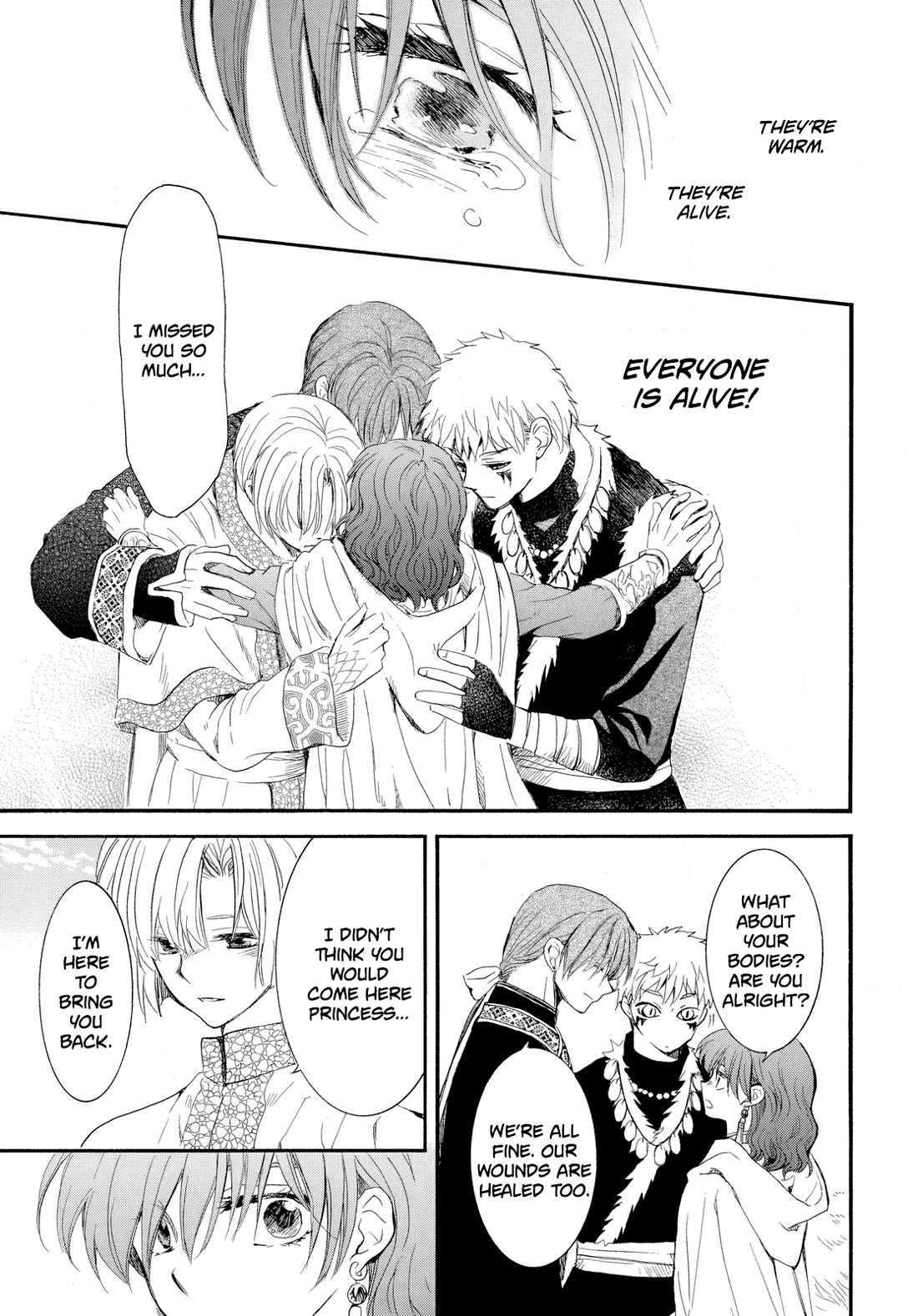 Akatsuki no Yona Chapter 263 page 6 - Chapter 263: A world without pain