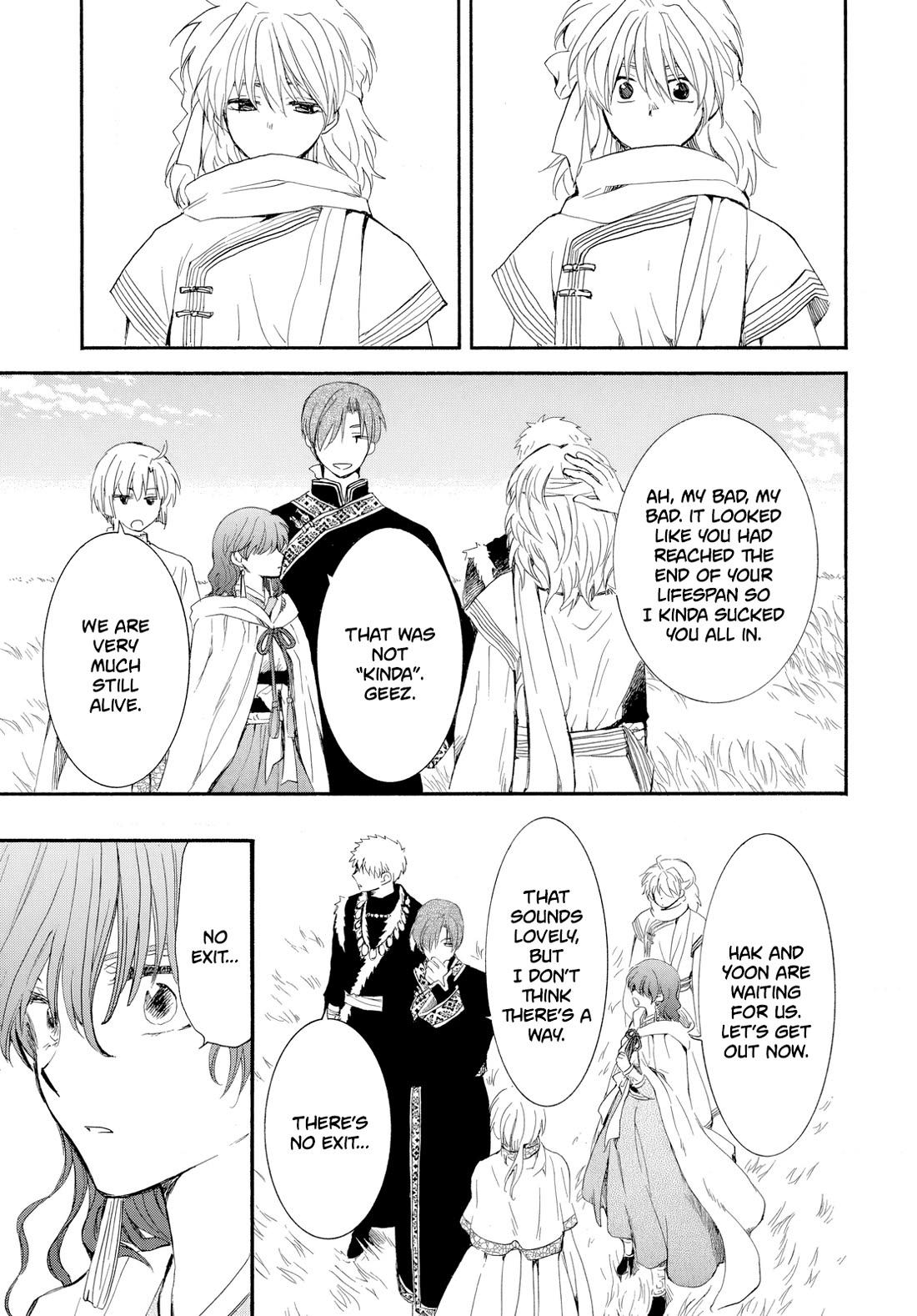 Akatsuki no Yona Chapter 263 page 8 - Chapter 263: A world without pain