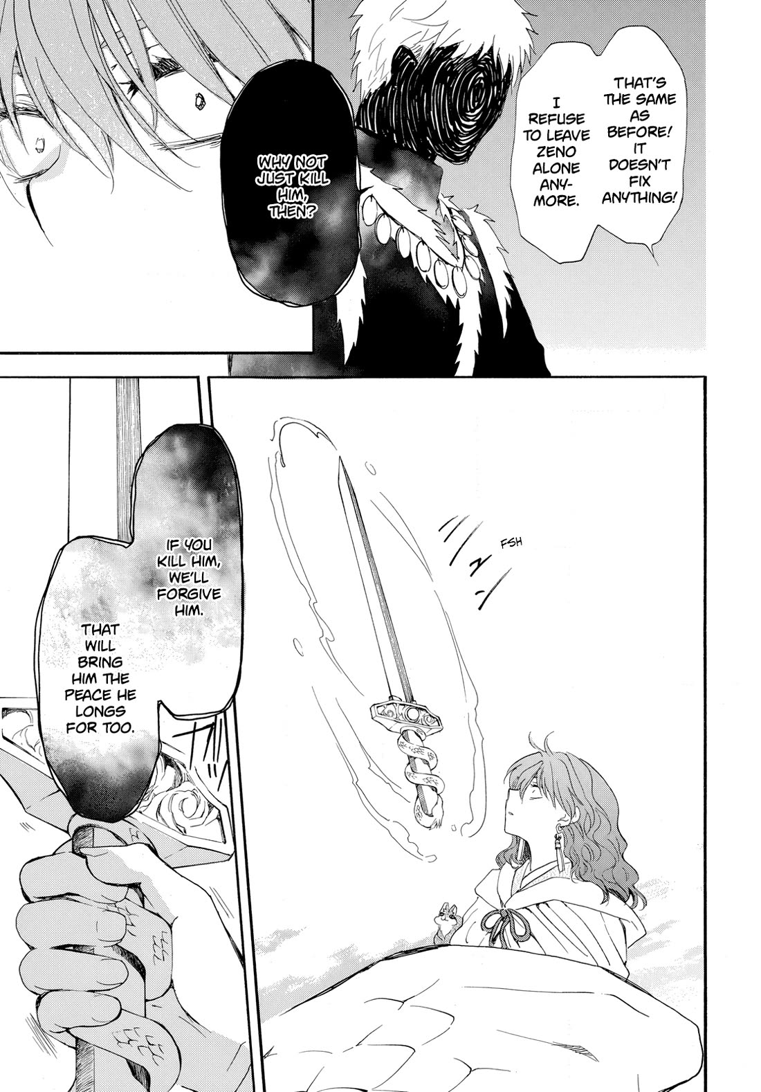 Akatsuki no Yona Chapter 264 page 14 - Chapter 264: In the palm of one's hand