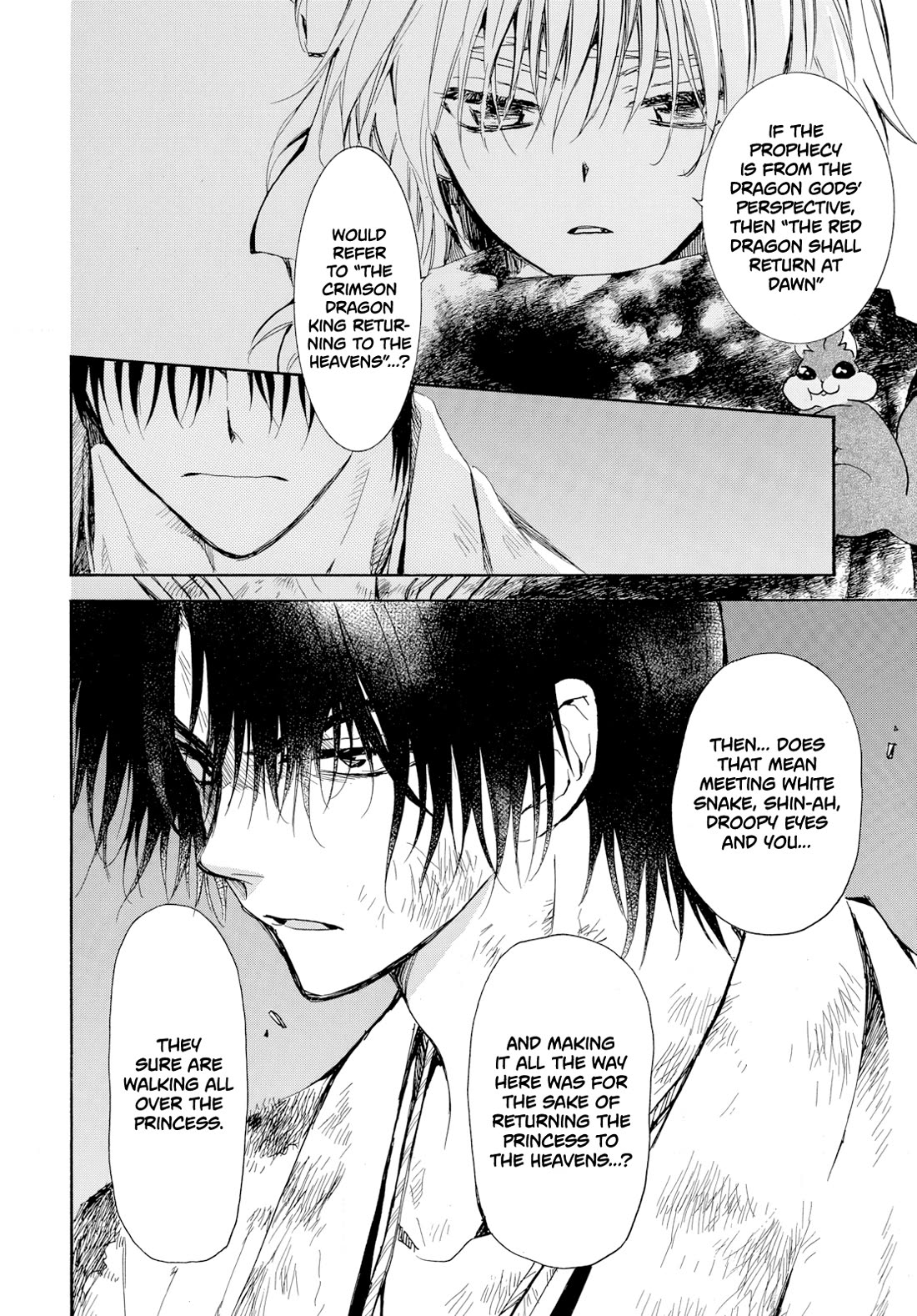 Akatsuki no Yona Chapter 268 page 16 - Chapter 268: The scales that bind the heart