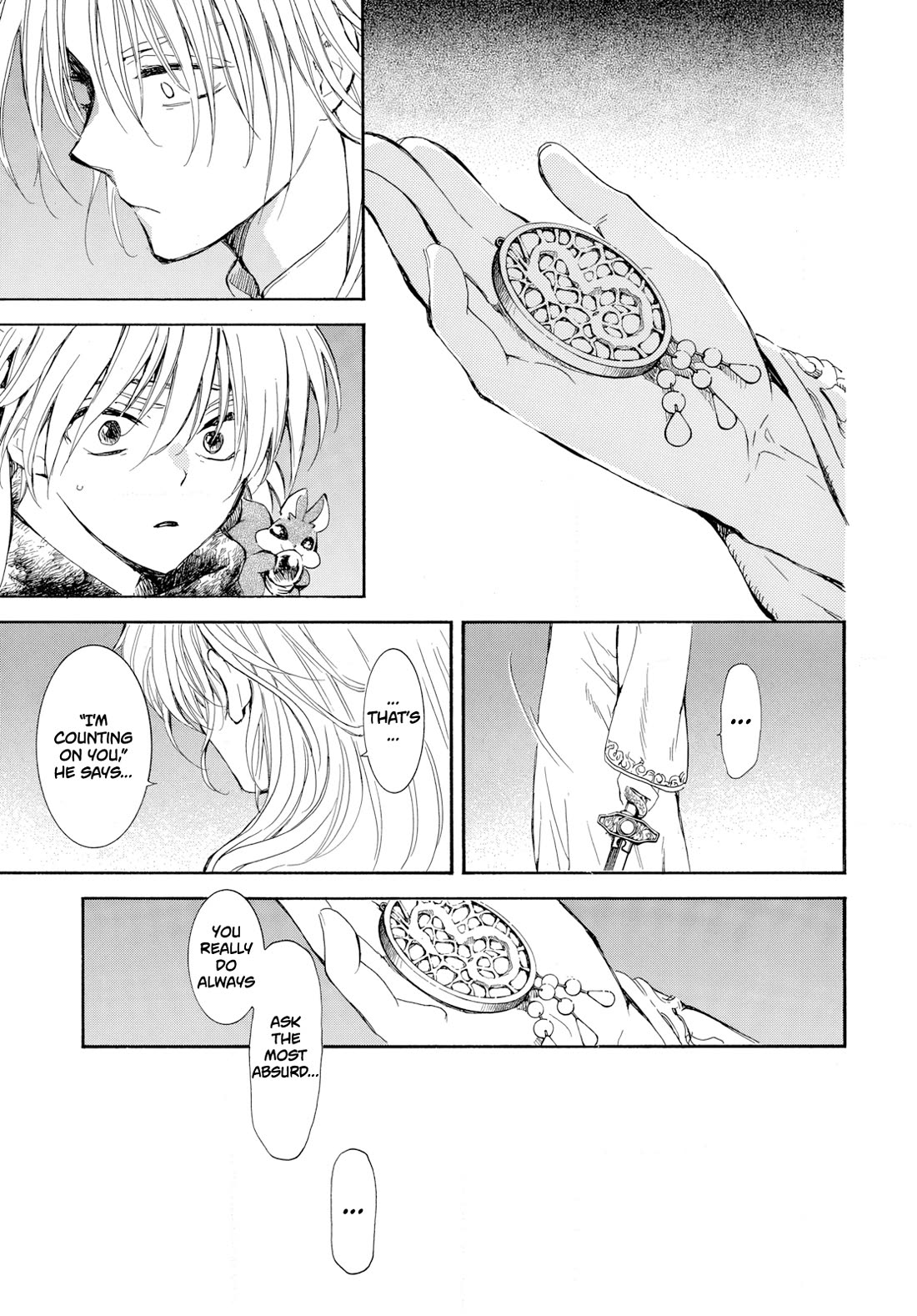 Akatsuki no Yona Chapter 268 page 21 - Chapter 268: The scales that bind the heart