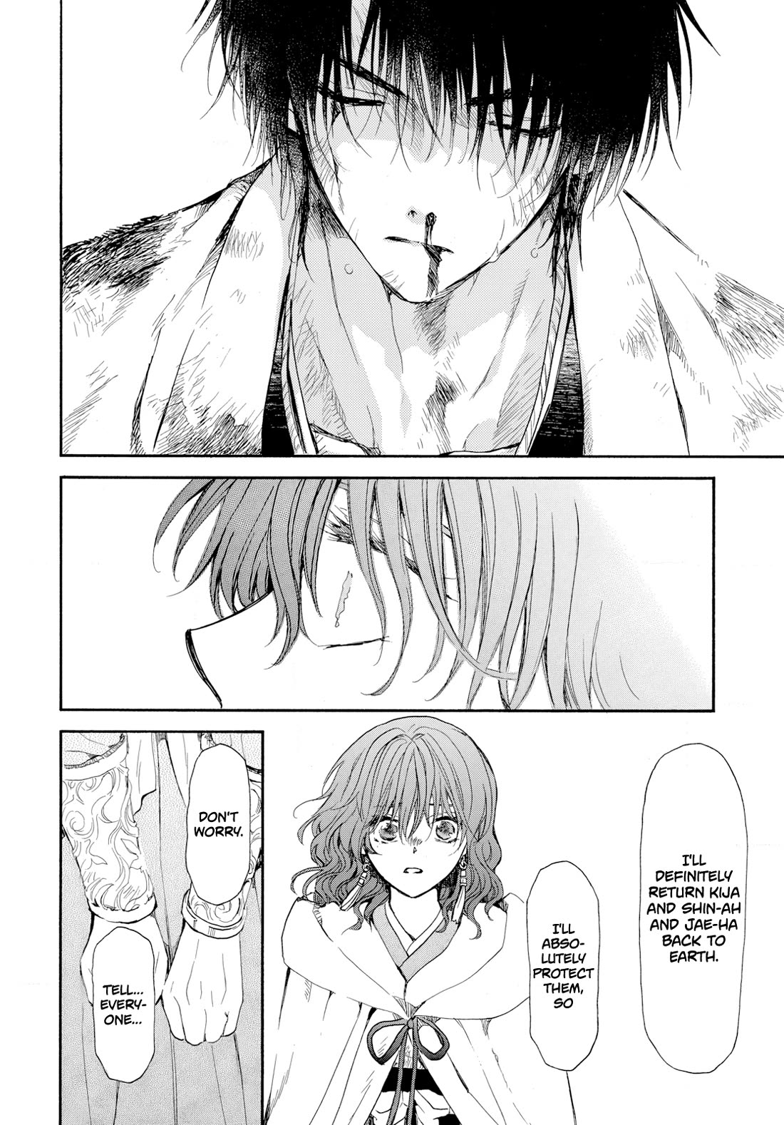 Akatsuki no Yona Chapter 268 page 26 - Chapter 268: The scales that bind the heart