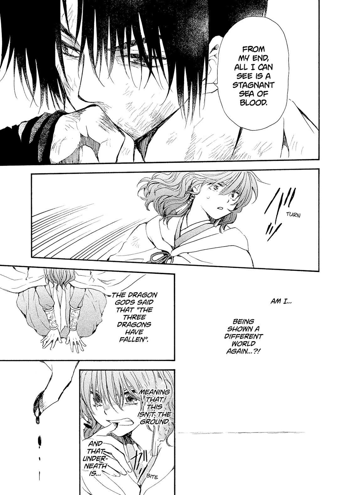 Akatsuki no Yona Chapter 269 page 28 - Chapter 269: The one even the Gods cannot intimidate