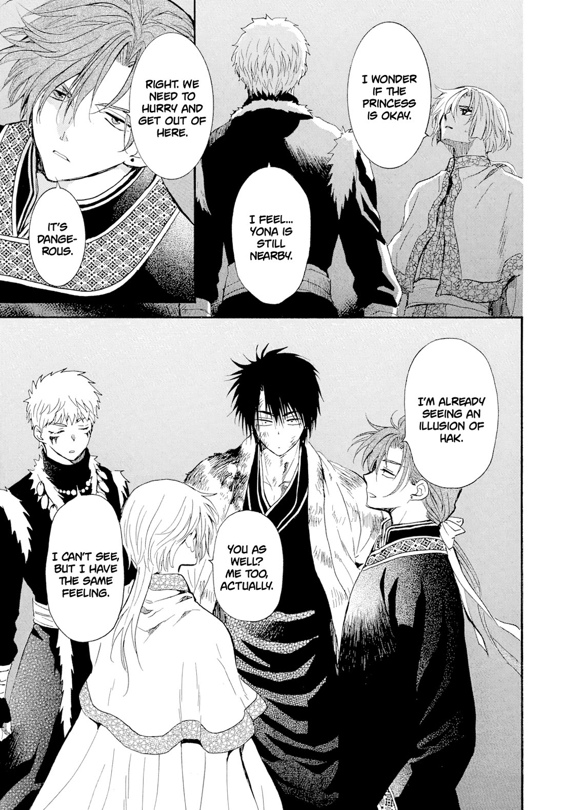 Akatsuki no Yona Chapter 270 page 20 - Chapter 270: Descending
