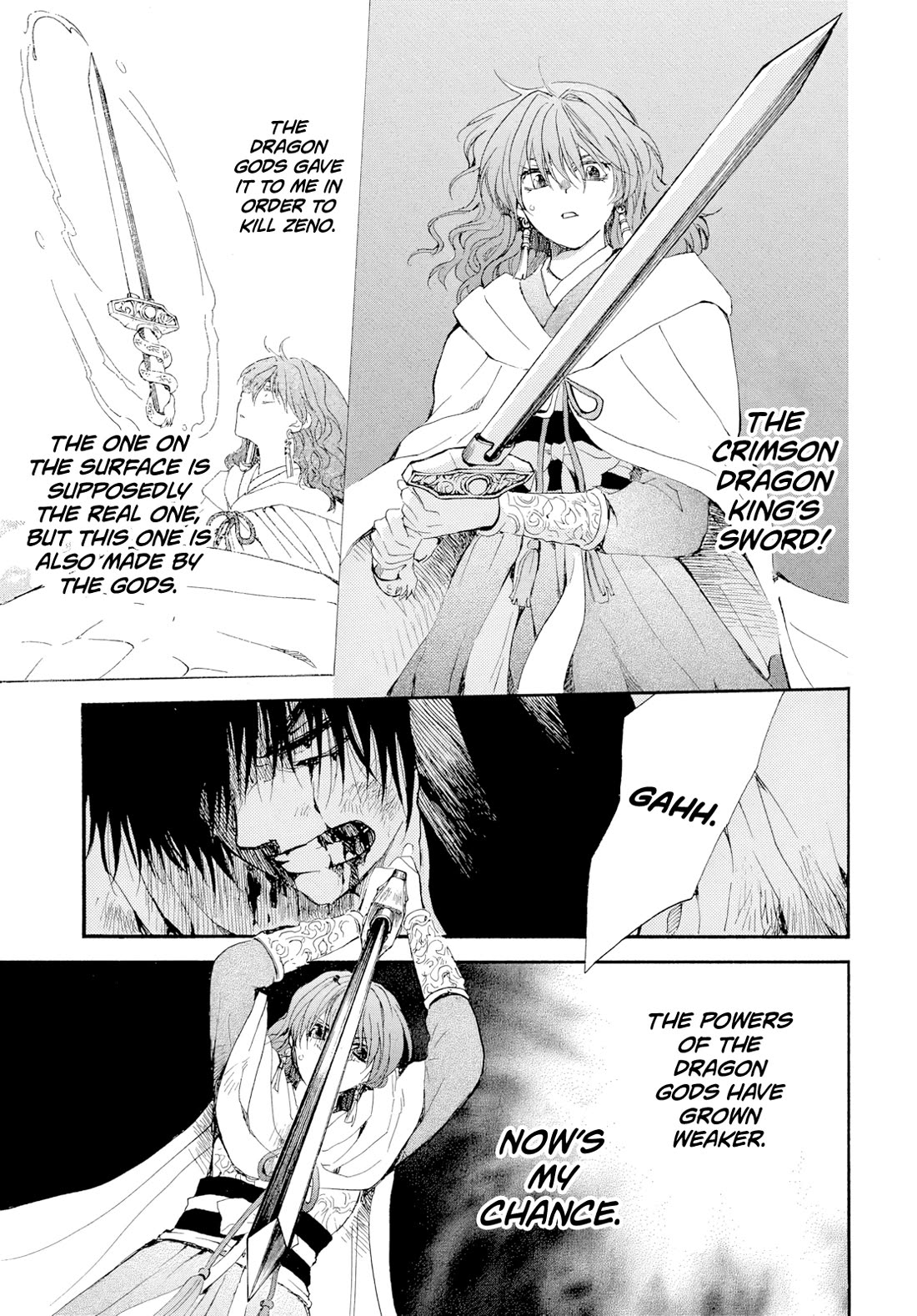 Akatsuki no Yona Chapter 270 page 30 - Chapter 270: Descending