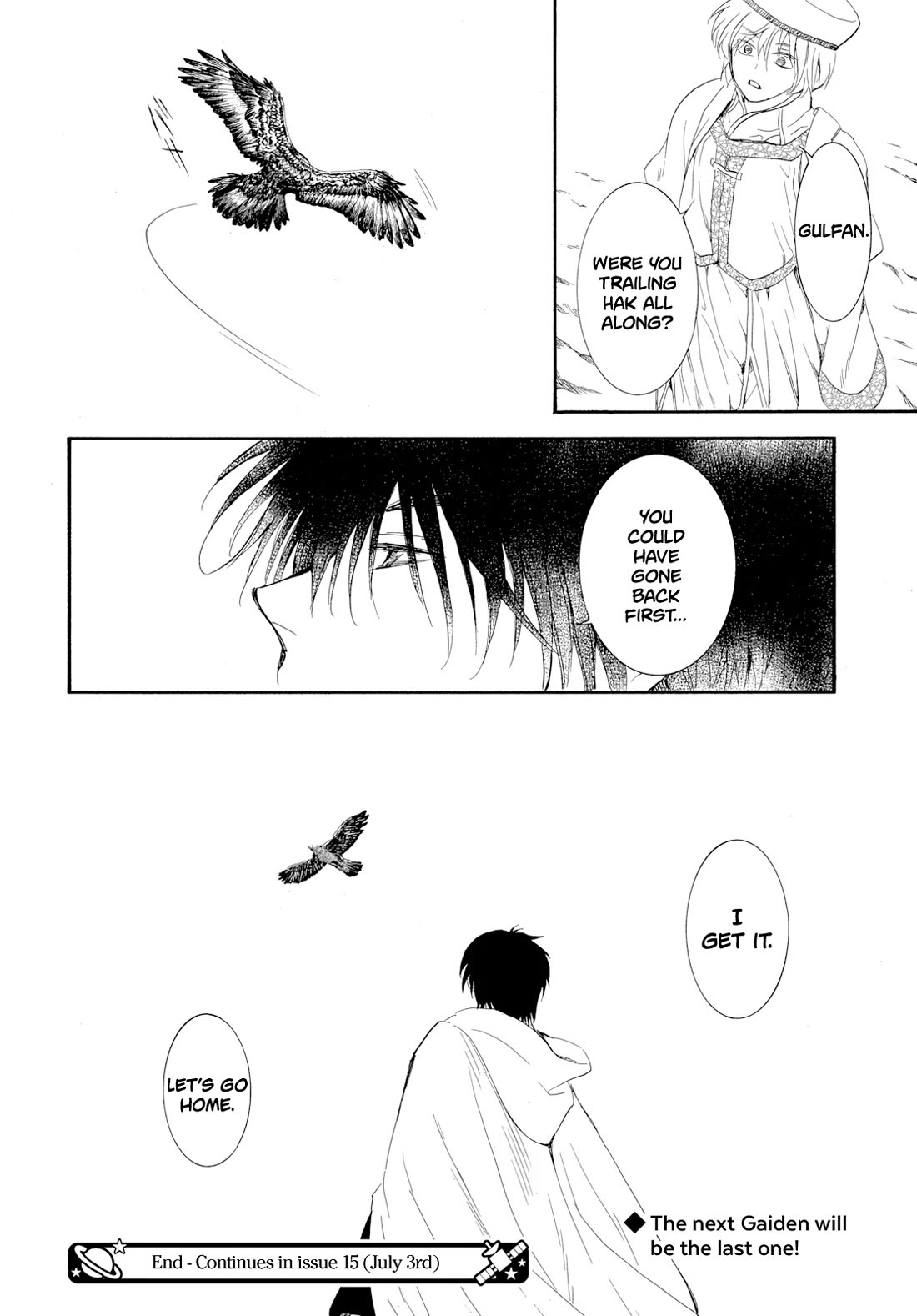 Akatsuki no Yona Chapter 276.3 page 31 - Chapter 276.3: Gaiden 3: The path to set for