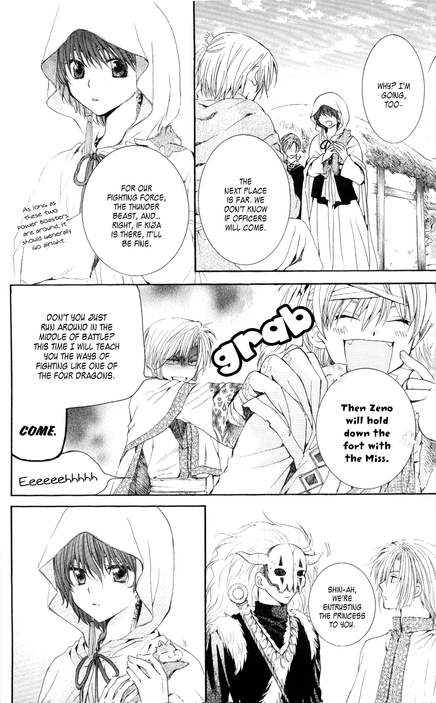 Akatsuki no Yona Chapter 49 page 11 - Chapter 49: The Dark Dragon and the Happy Hungry Bunch