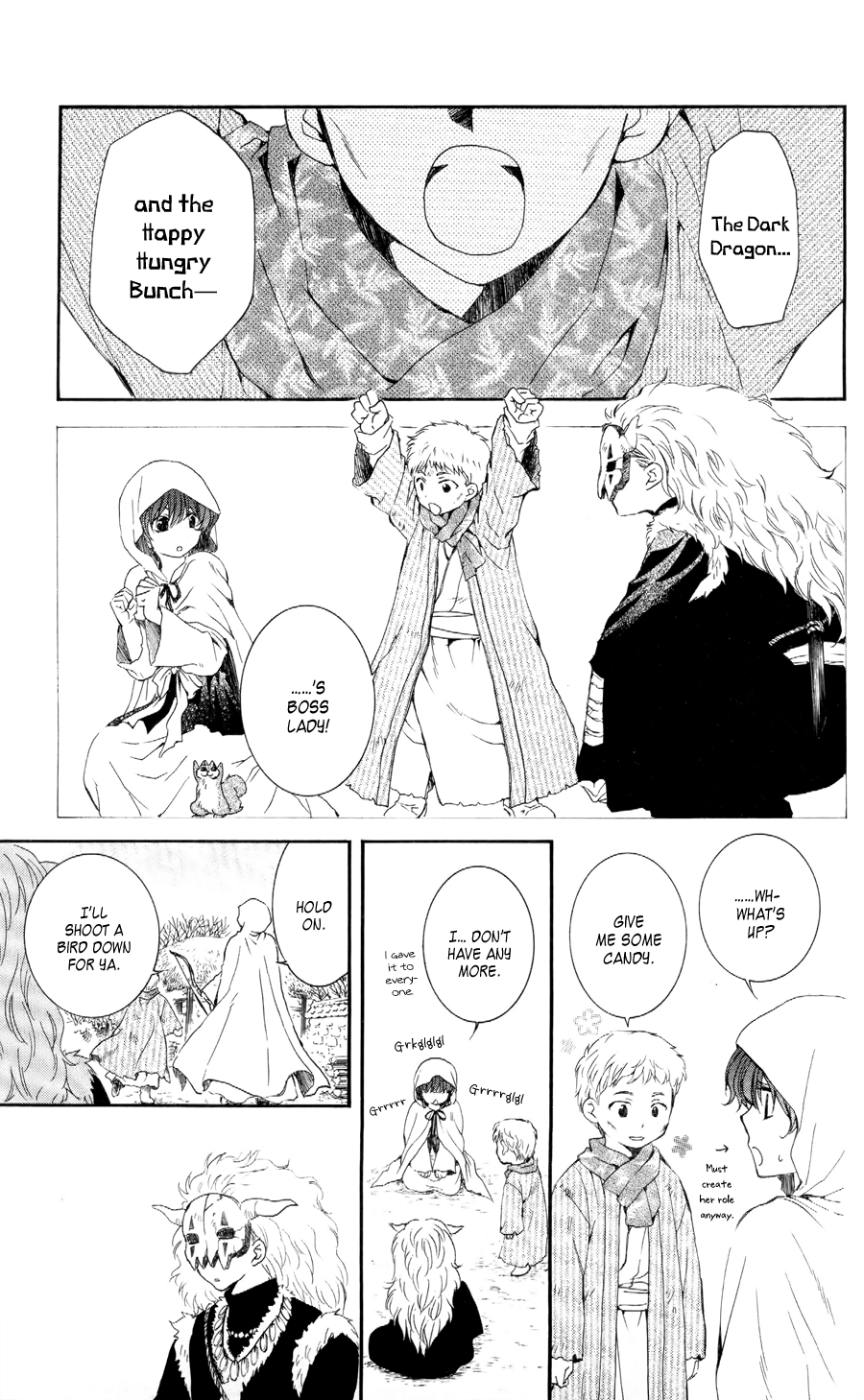 Akatsuki no Yona Chapter 49 page 20 - Chapter 49: The Dark Dragon and the Happy Hungry Bunch