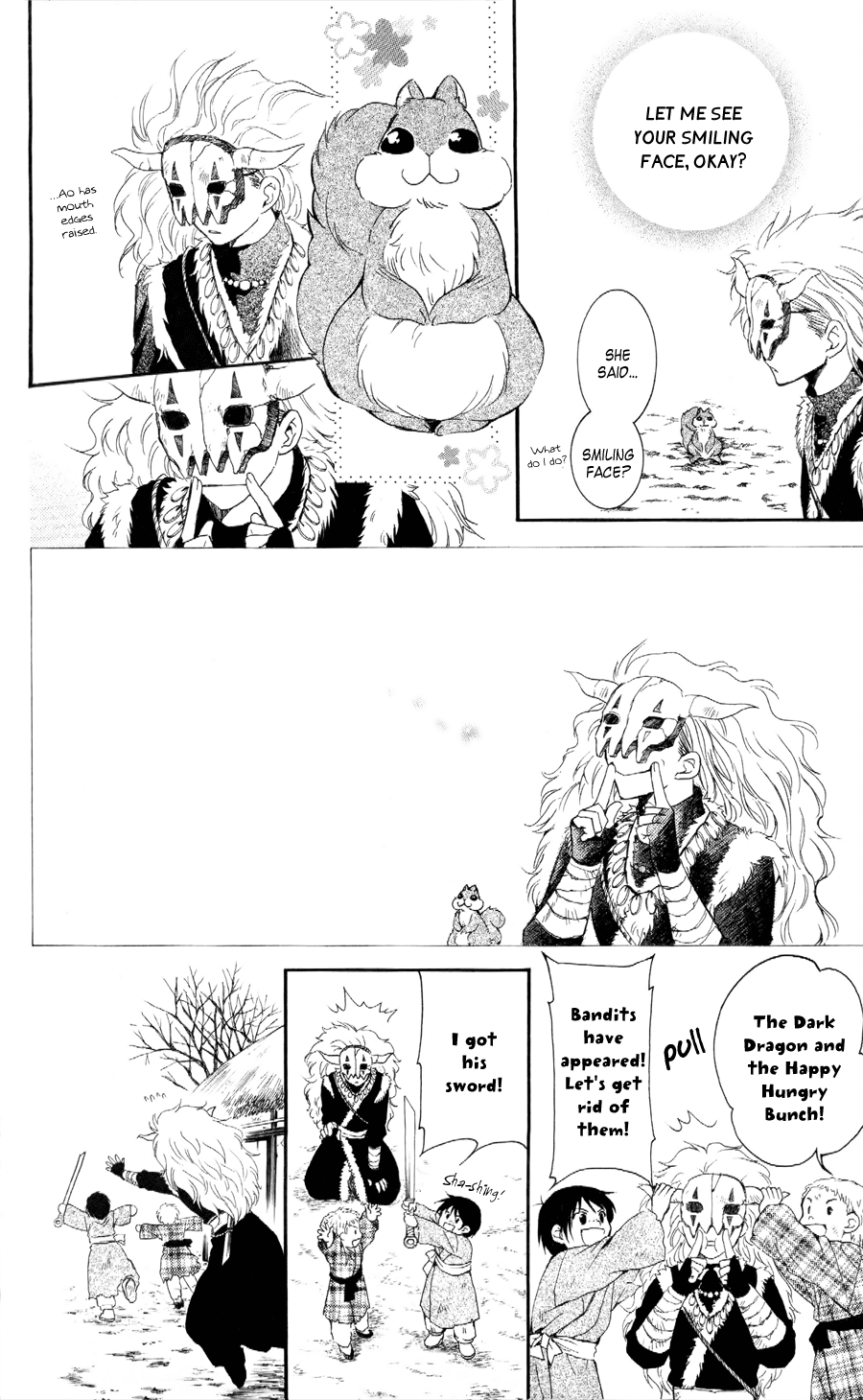 Akatsuki no Yona Chapter 49 page 21 - Chapter 49: The Dark Dragon and the Happy Hungry Bunch