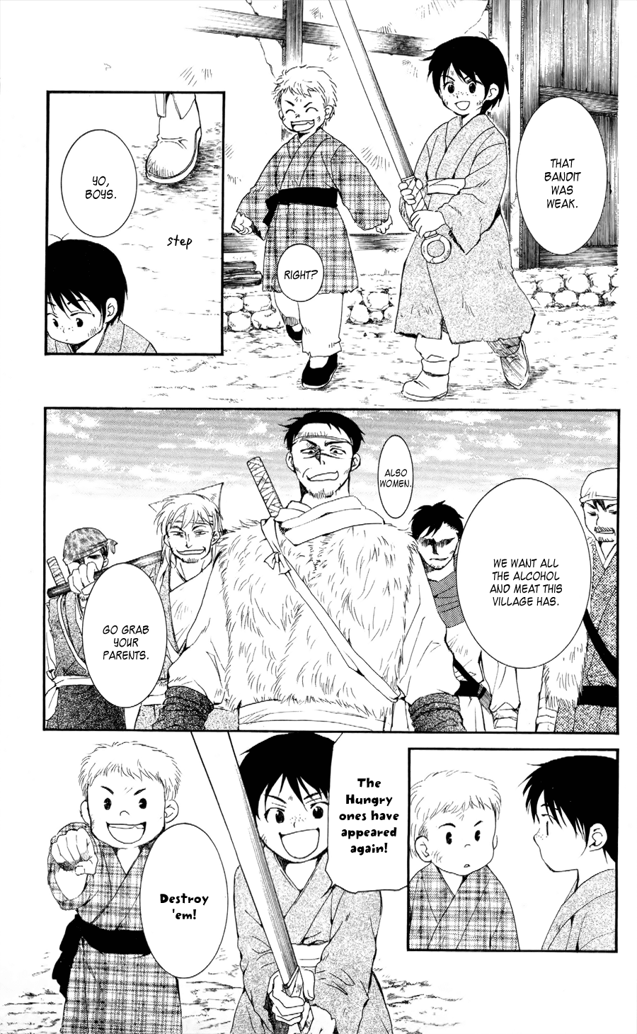 Akatsuki no Yona Chapter 49 page 22 - Chapter 49: The Dark Dragon and the Happy Hungry Bunch