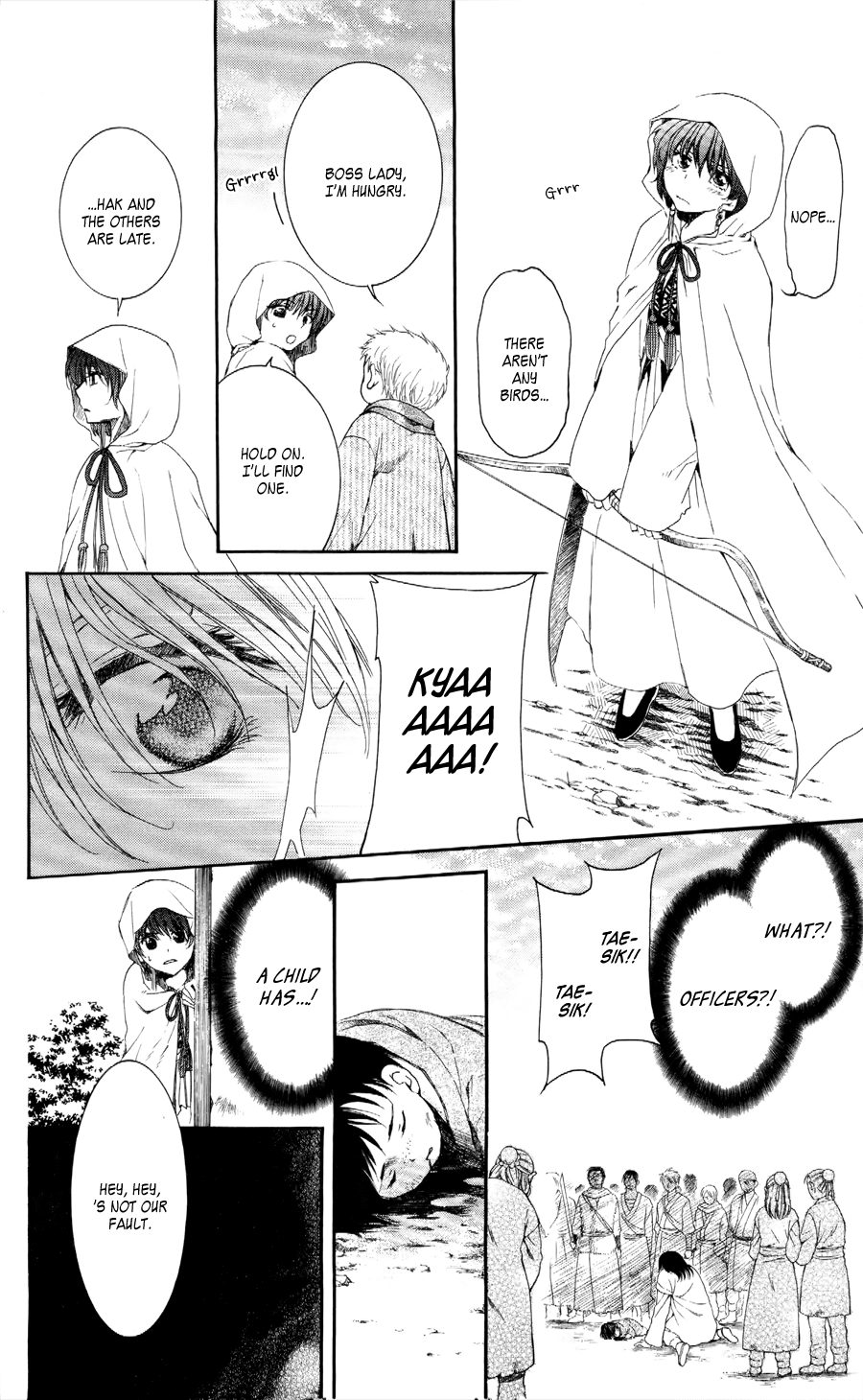 Akatsuki no Yona Chapter 49 page 23 - Chapter 49: The Dark Dragon and the Happy Hungry Bunch