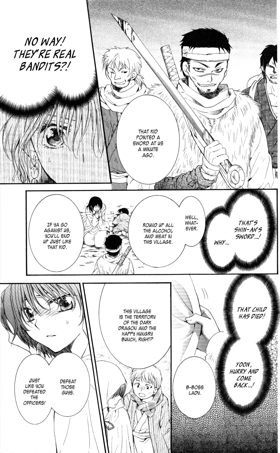 Akatsuki no Yona Chapter 49 page 24 - Chapter 49: The Dark Dragon and the Happy Hungry Bunch