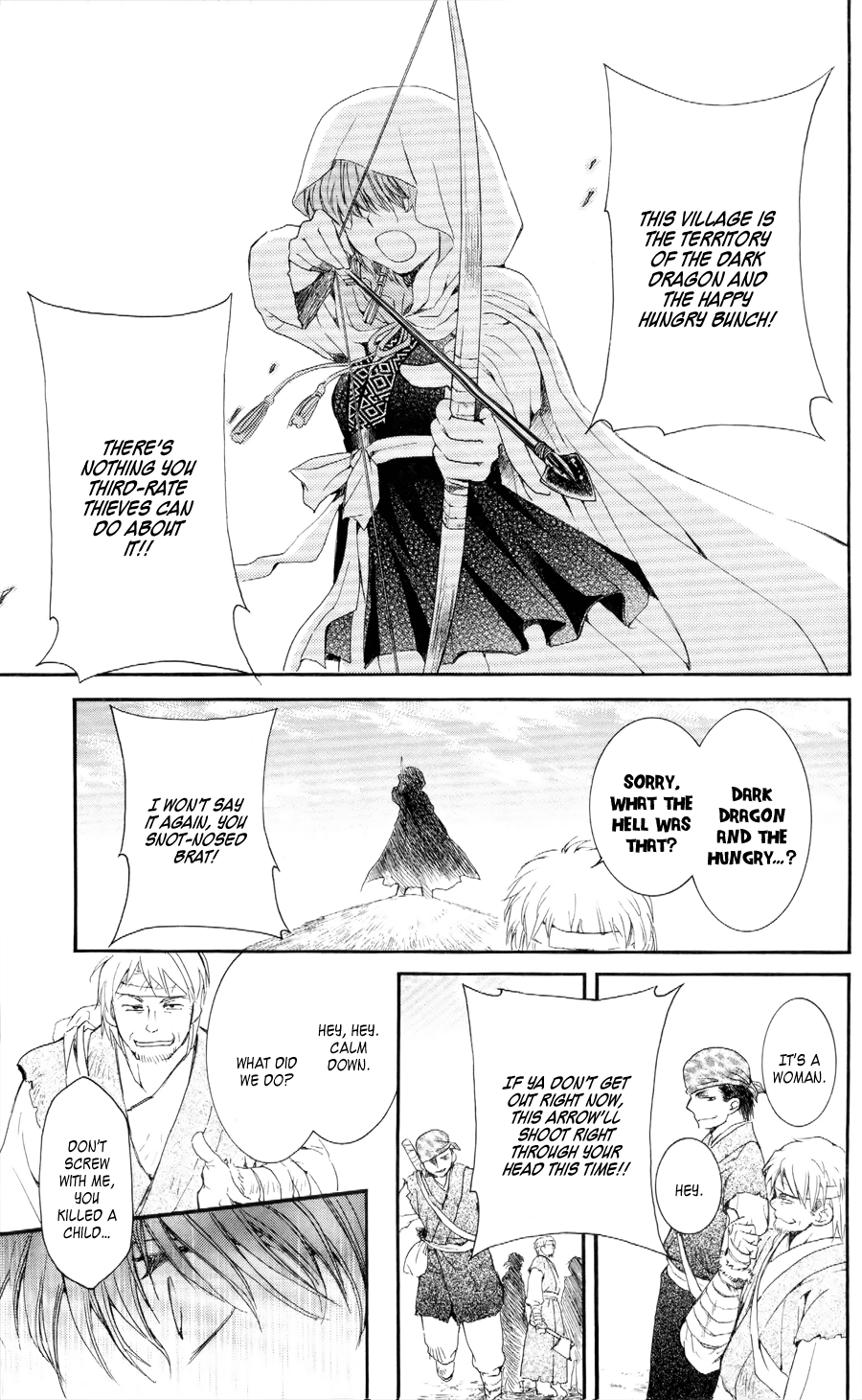 Akatsuki no Yona Chapter 49 page 28 - Chapter 49: The Dark Dragon and the Happy Hungry Bunch