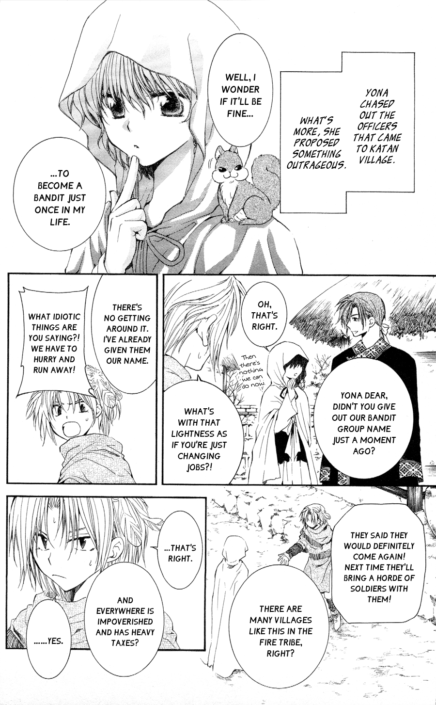 Akatsuki no Yona Chapter 49 page 5 - Chapter 49: The Dark Dragon and the Happy Hungry Bunch