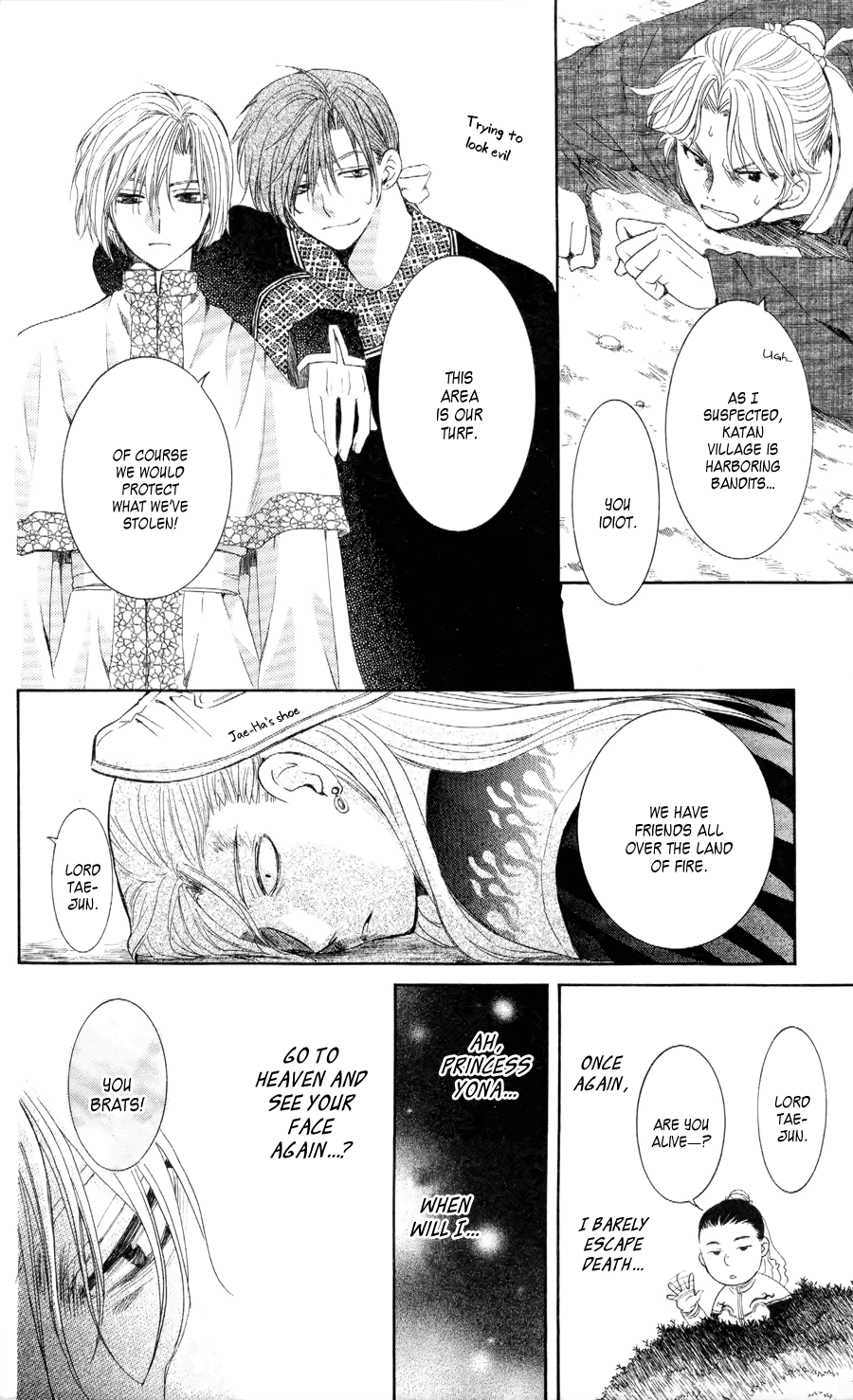 Akatsuki no Yona Chapter 53 page 22 - Chapter 53: Lord Tae-Jun, Who Wants to Pass On