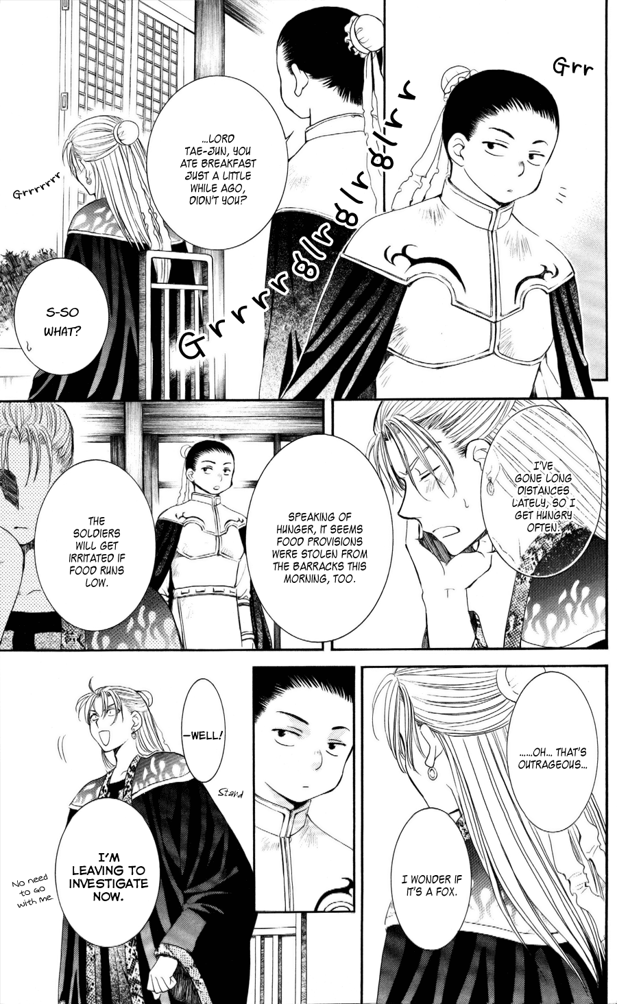 Akatsuki no Yona Chapter 56 page 28 - Chapter 56: Can't Put Out Fire With Fire