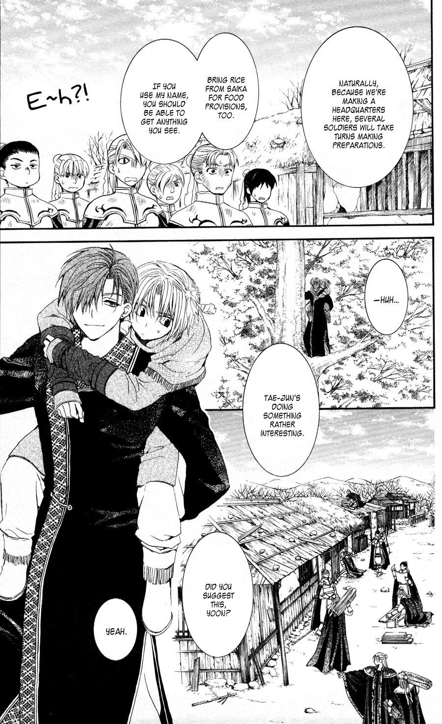 Akatsuki no Yona Chapter 58 page 11 - Chapter 58: Backbone and Cowardice