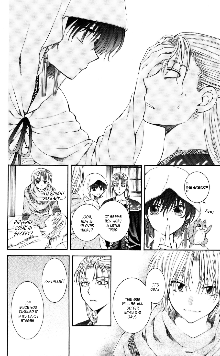 Akatsuki no Yona Chapter 58 page 22 - Chapter 58: Backbone and Cowardice