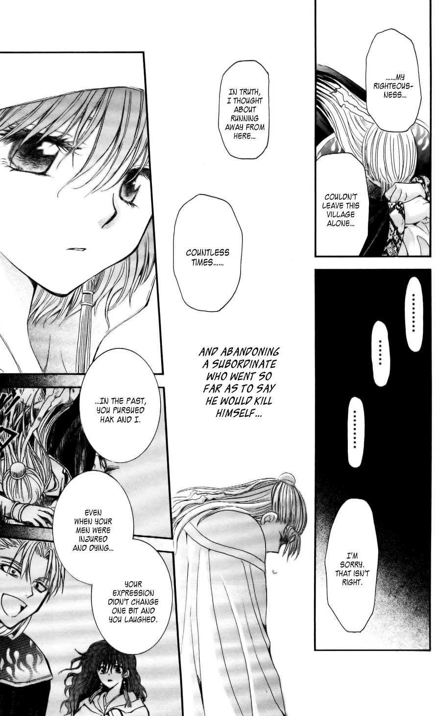 Akatsuki no Yona Chapter 58 page 25 - Chapter 58: Backbone and Cowardice