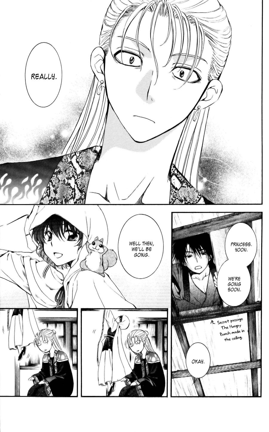 Akatsuki no Yona Chapter 58 page 27 - Chapter 58: Backbone and Cowardice
