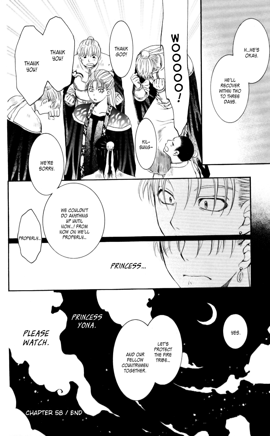Akatsuki no Yona Chapter 58 page 30 - Chapter 58: Backbone and Cowardice