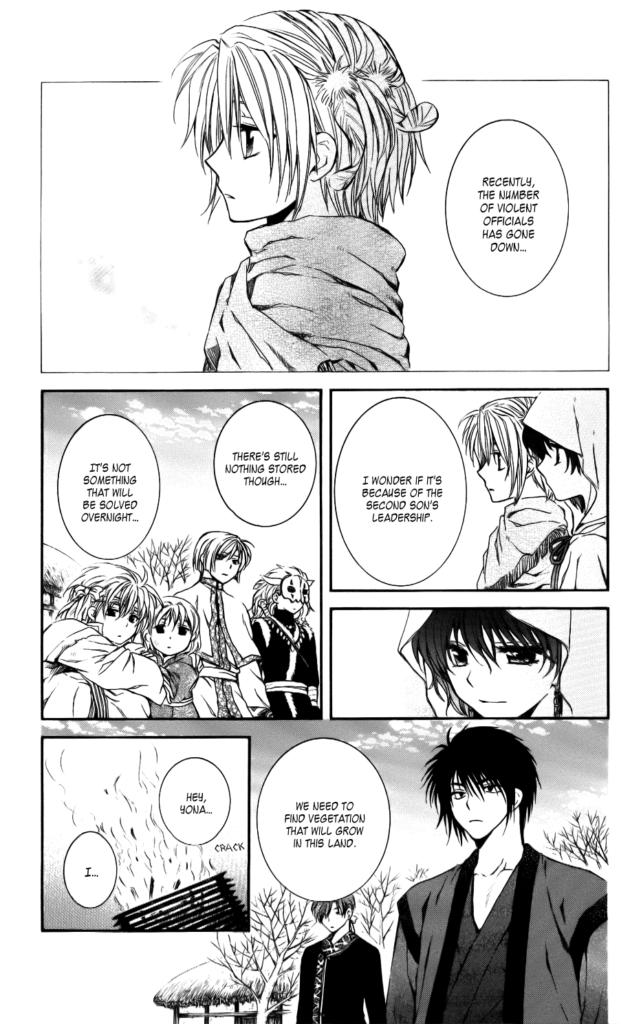 Akatsuki no Yona Chapter 59 page 1 - Chapter 59: You are in my Prayers