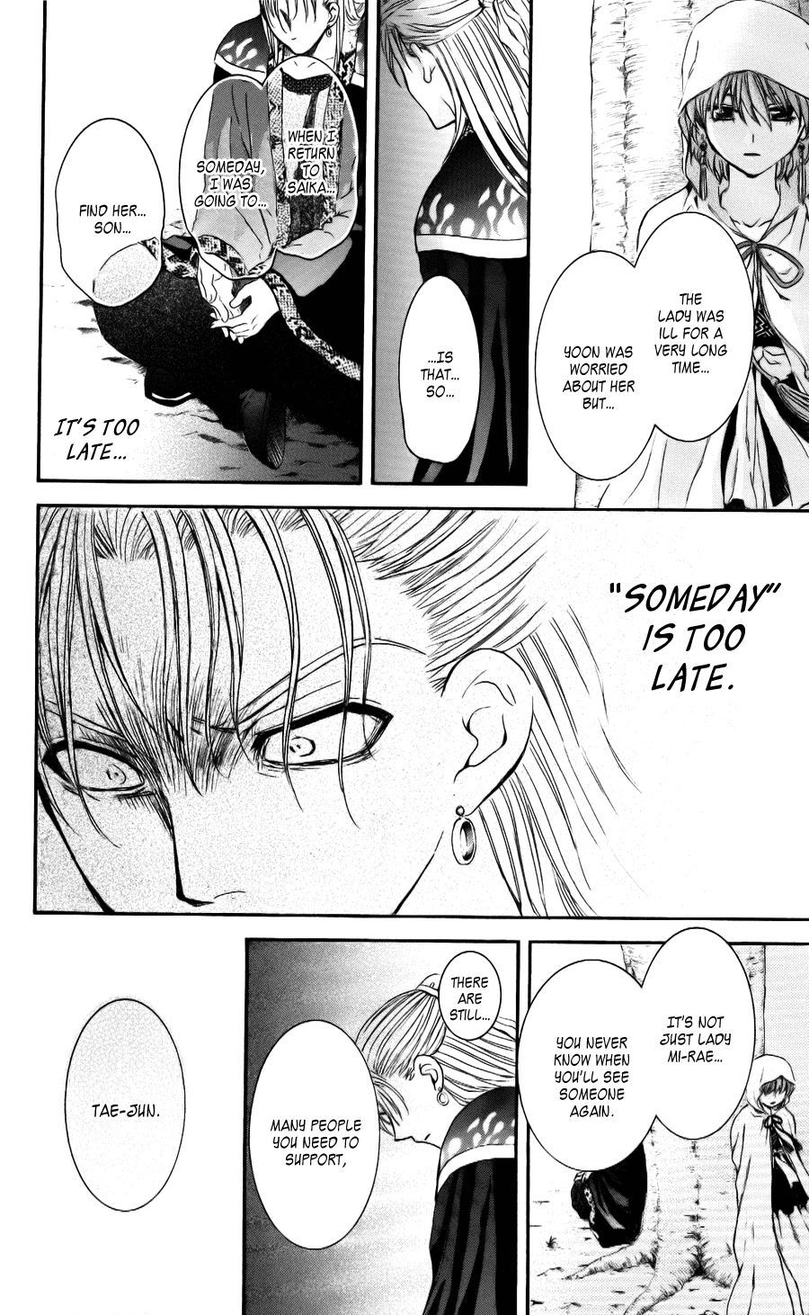 Akatsuki no Yona Chapter 59 page 23 - Chapter 59: You are in my Prayers