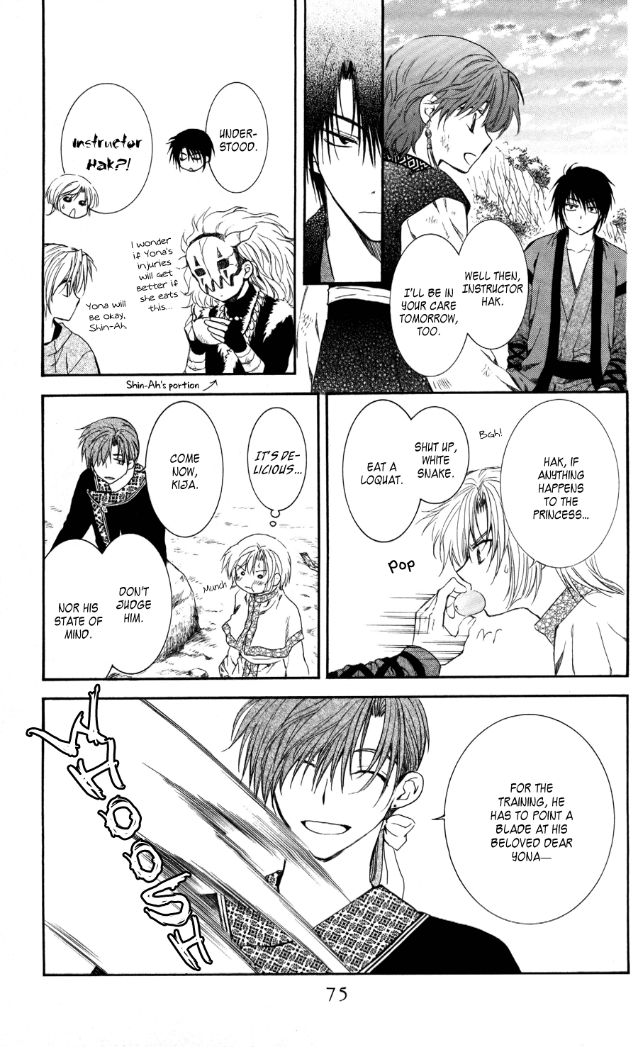 Akatsuki no Yona Chapter 62 page 9 - Chapter 62: Before the Blade Arrives