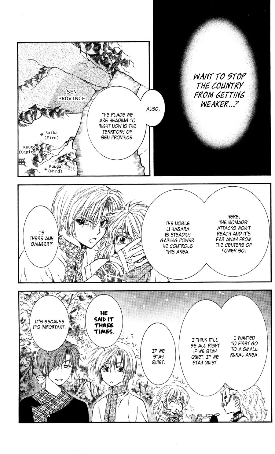 Akatsuki no Yona Chapter 63 page 15 - Chapter 63: Shaken Journey